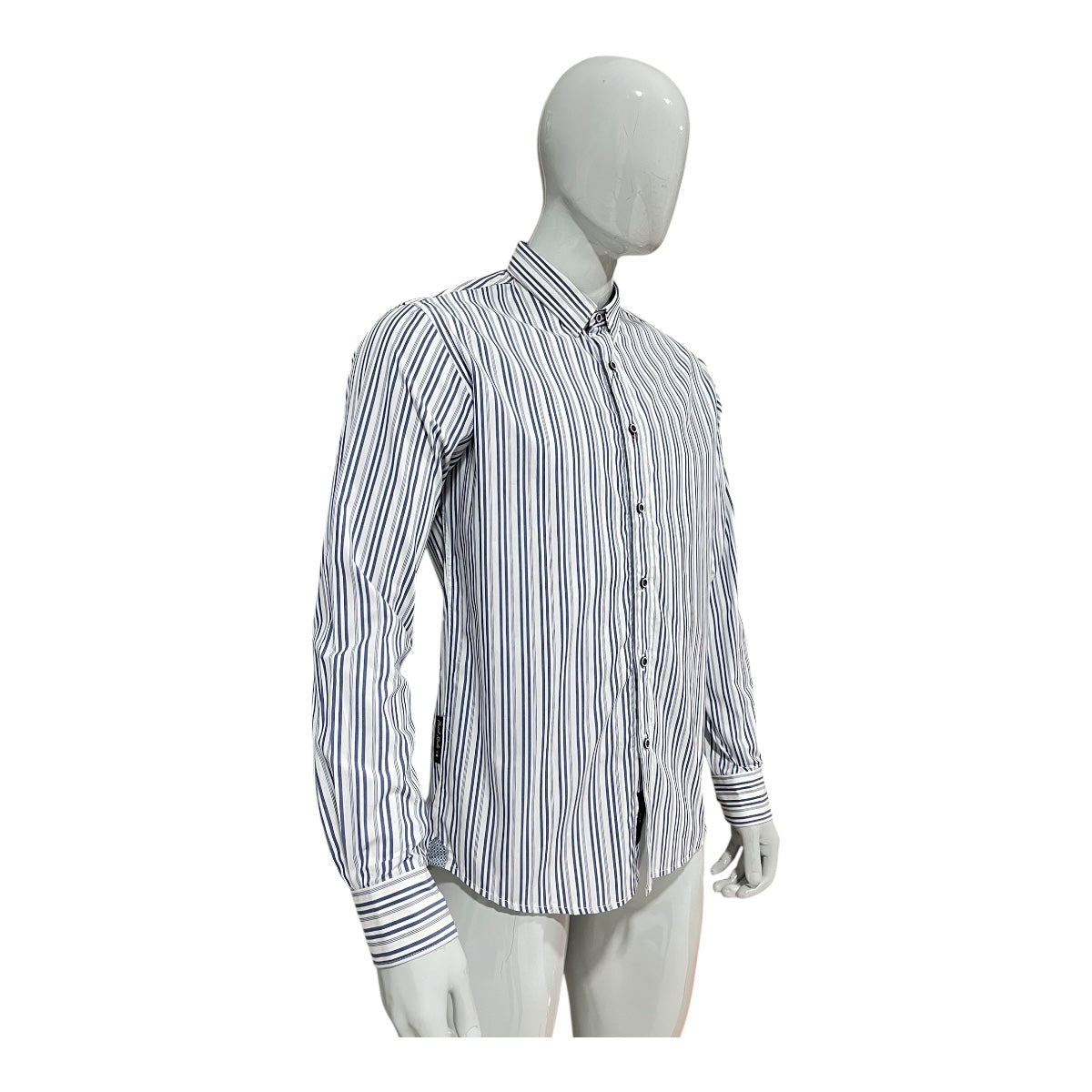 Camisa Slim Fit Manga Larga Para Caballero Varanasi