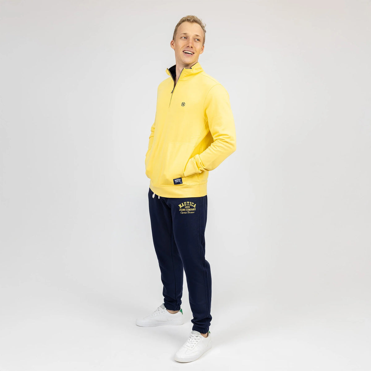 Sudadera Amarilla De Hombre Nautica Jeans