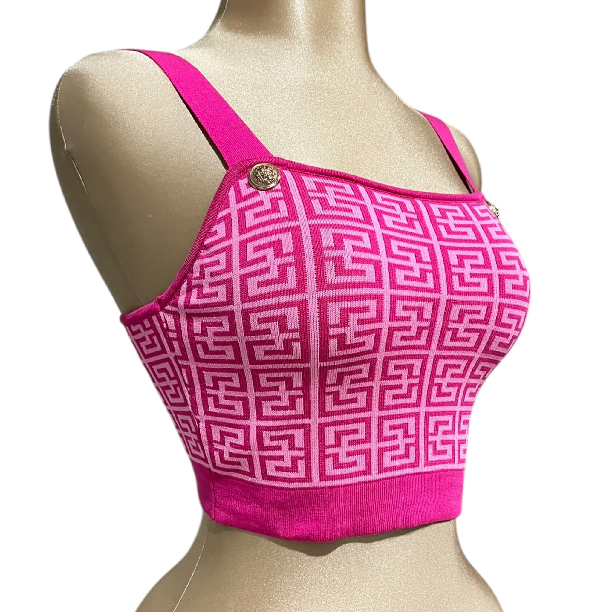 Conjunto falda top ensamble Fucsia LC
