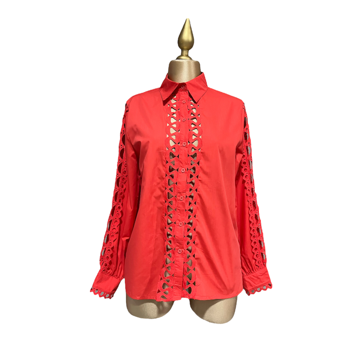 Camisa Color Rojo Para Dama MUSSI