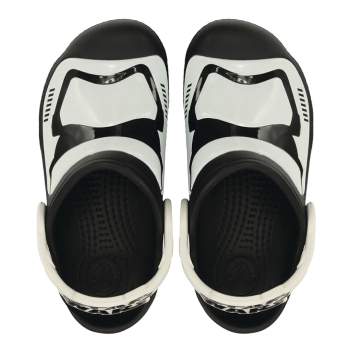 Crocs Blanco/Negro Star Wars Para Niño