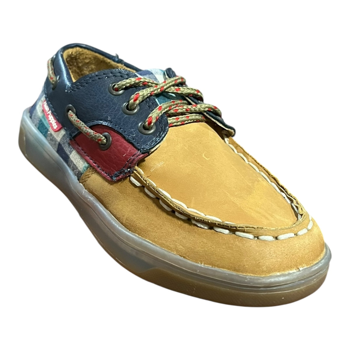 Zapato Miel Tipo Náutico Para Niño Hush Puppies