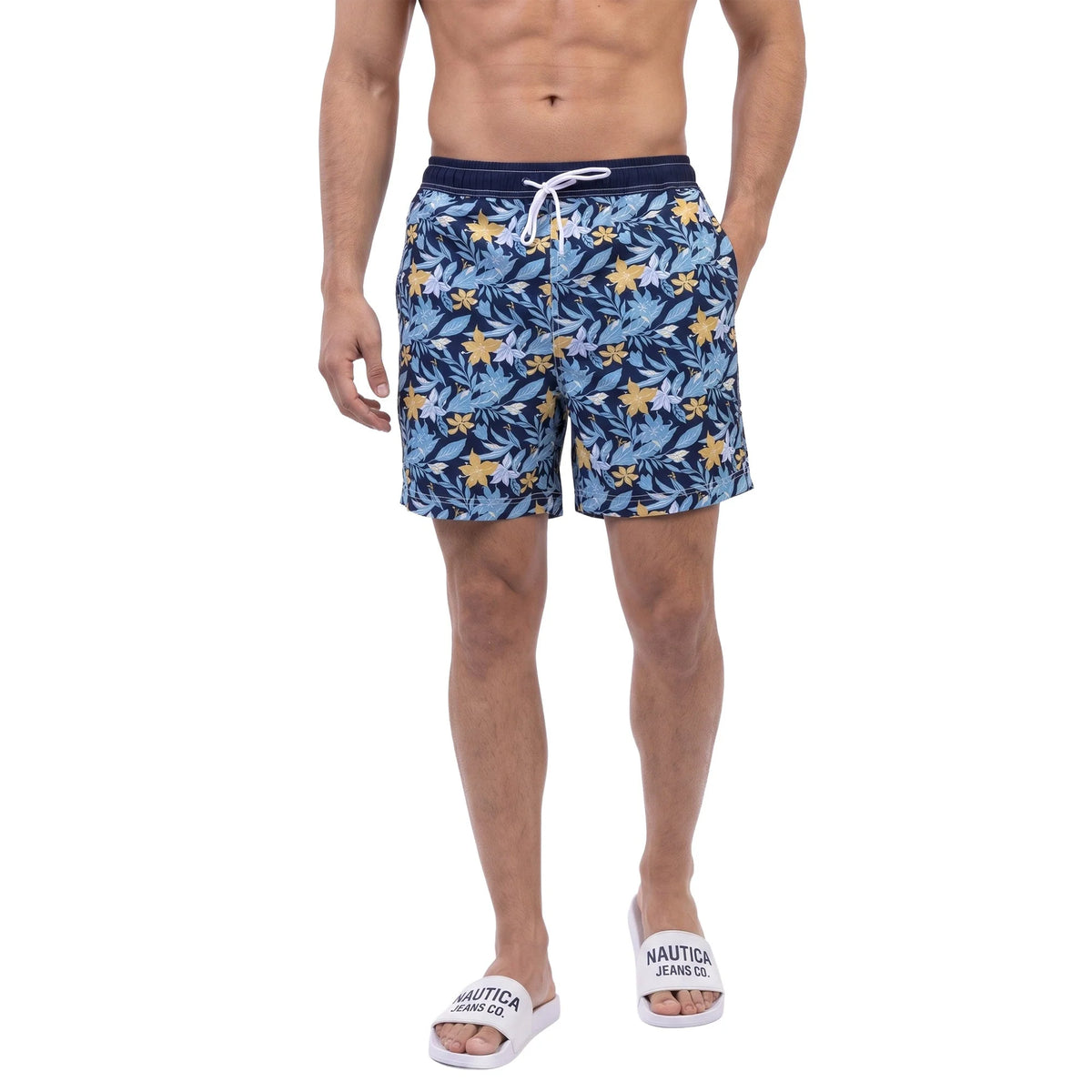 Traje De Baño Bermuda De Hombre Nautica Jeans