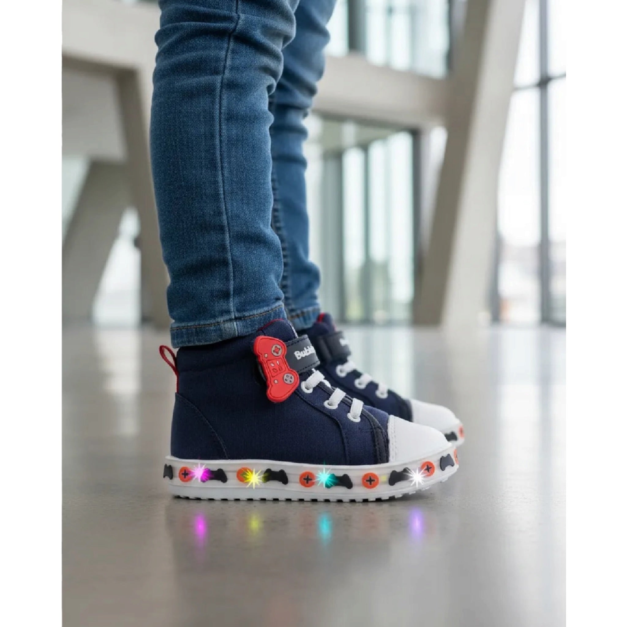 Tenis Army III Marino Rojo Bubble Gummers