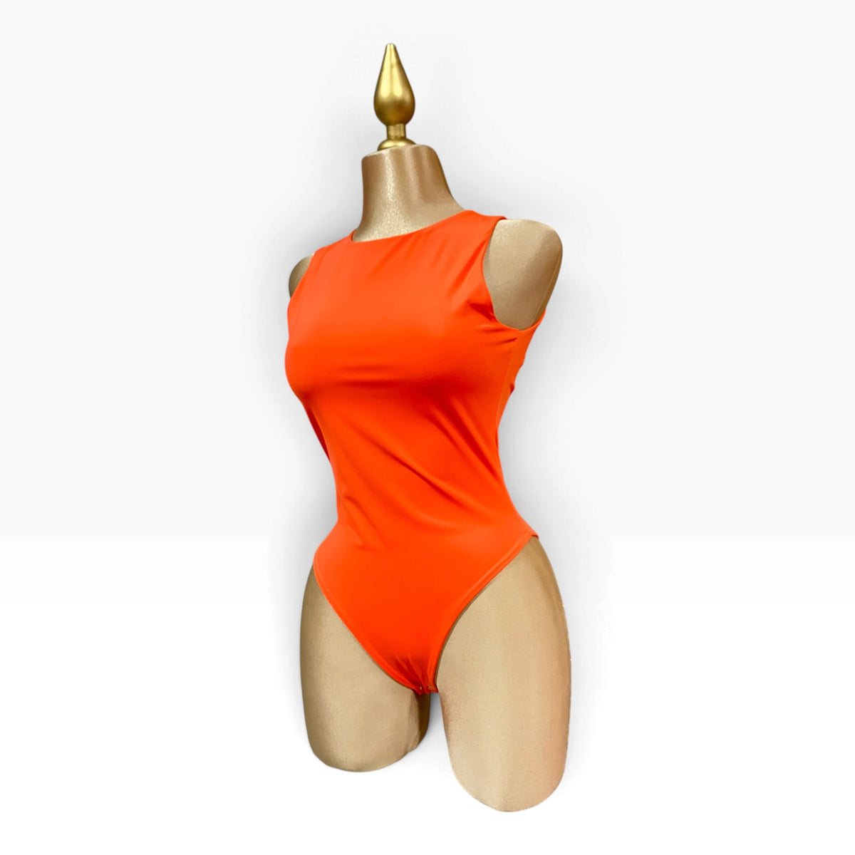 Body Naranja Espalda Descubierta LC