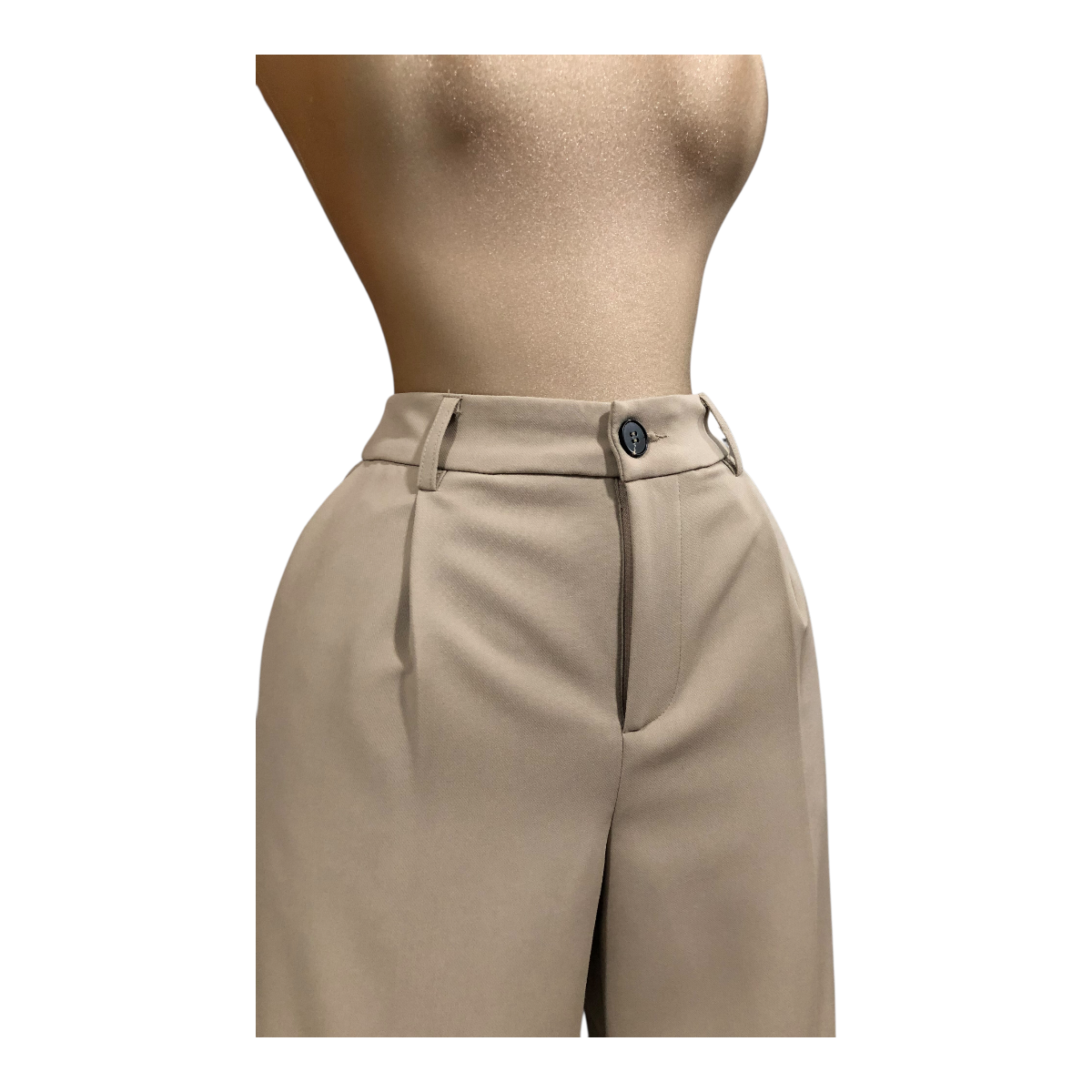 Conjunto 2 Piezas Color Khaki Para Dama Vogue Vibes