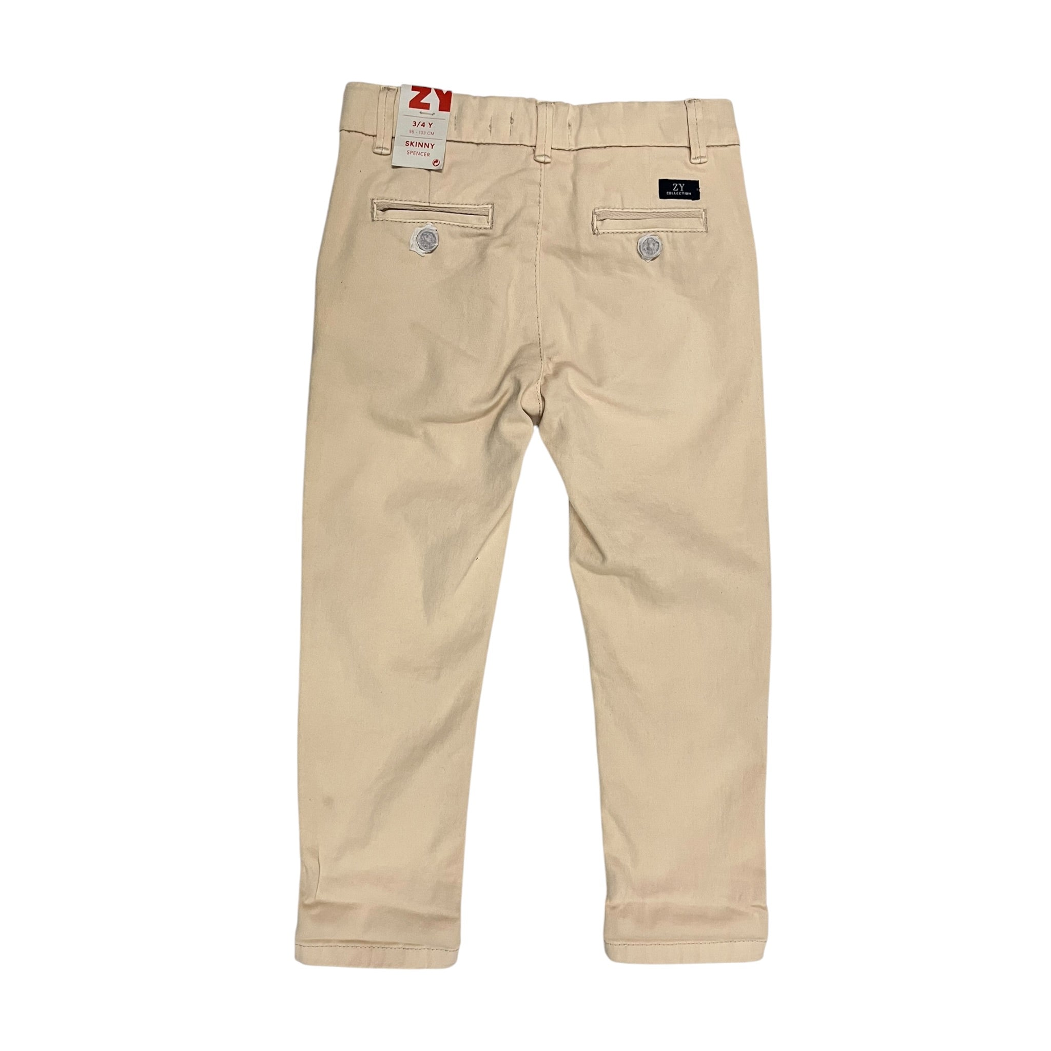 Pantalón Color Beige Para Niño ZIPPY