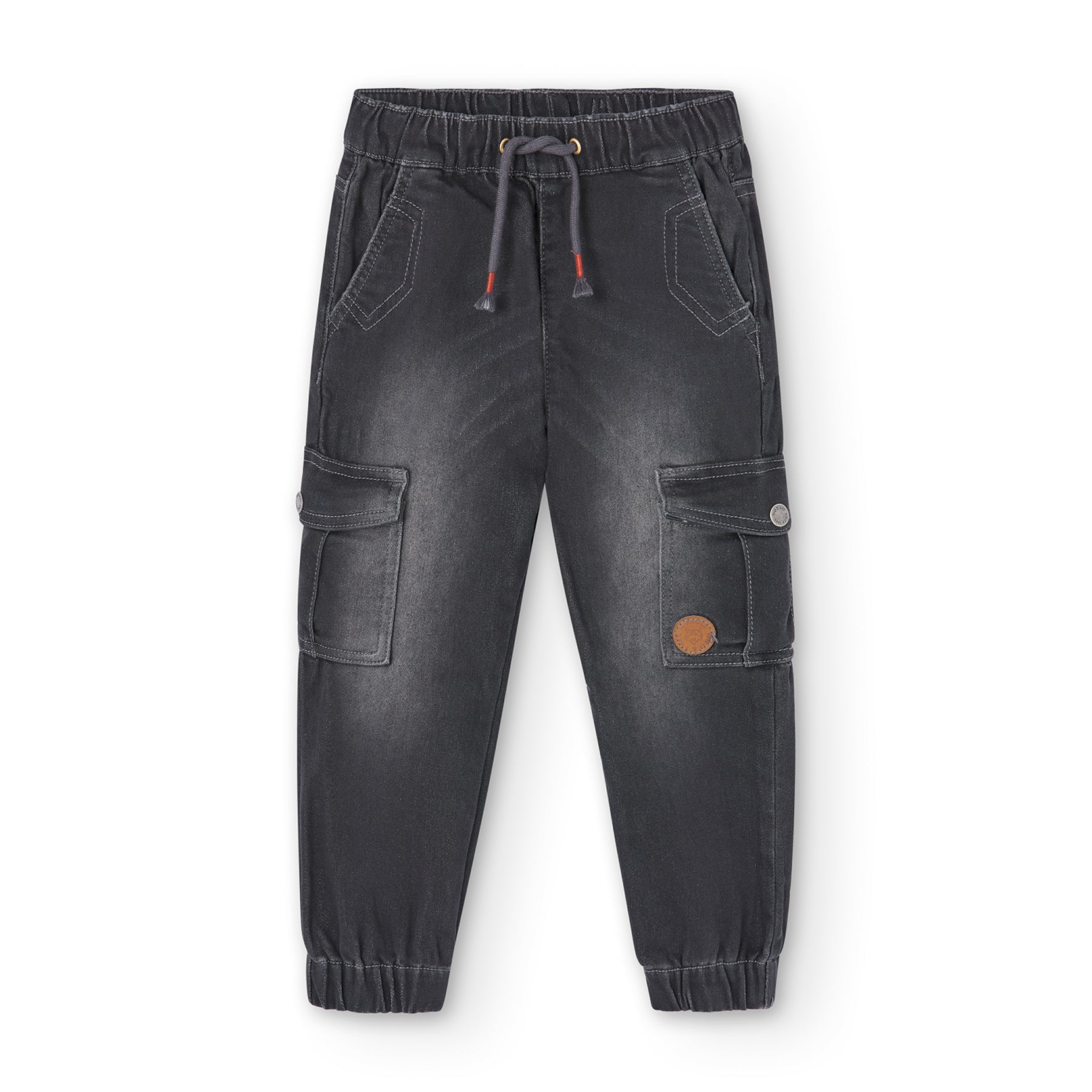 Pantalón Jogger  Denim De Punto Para Niño BOBOLI