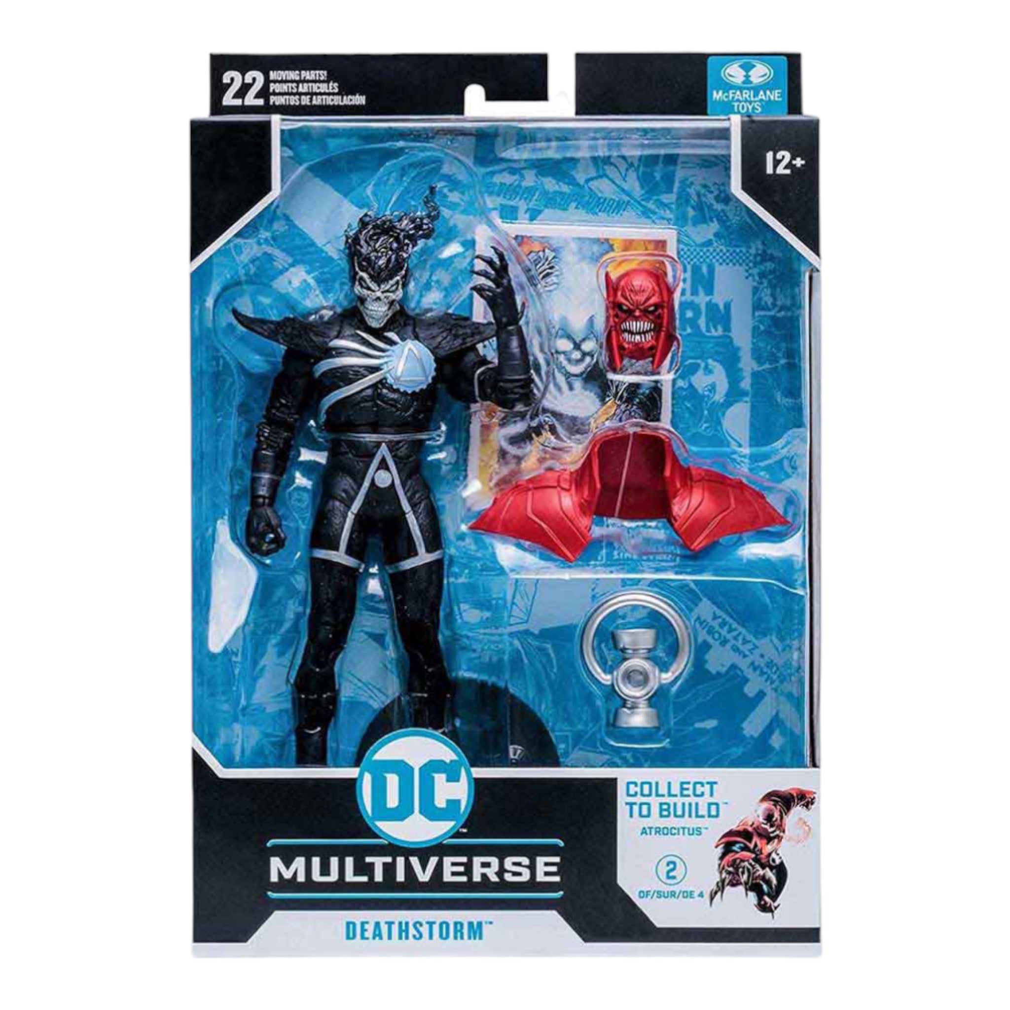 Mcfarlane Figura Deathstorm Suicide Squad Multiverse DC