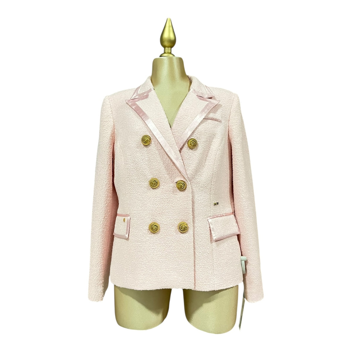 Conjunto De Saco Y Pantalón Rosa Para Dama MUSSI