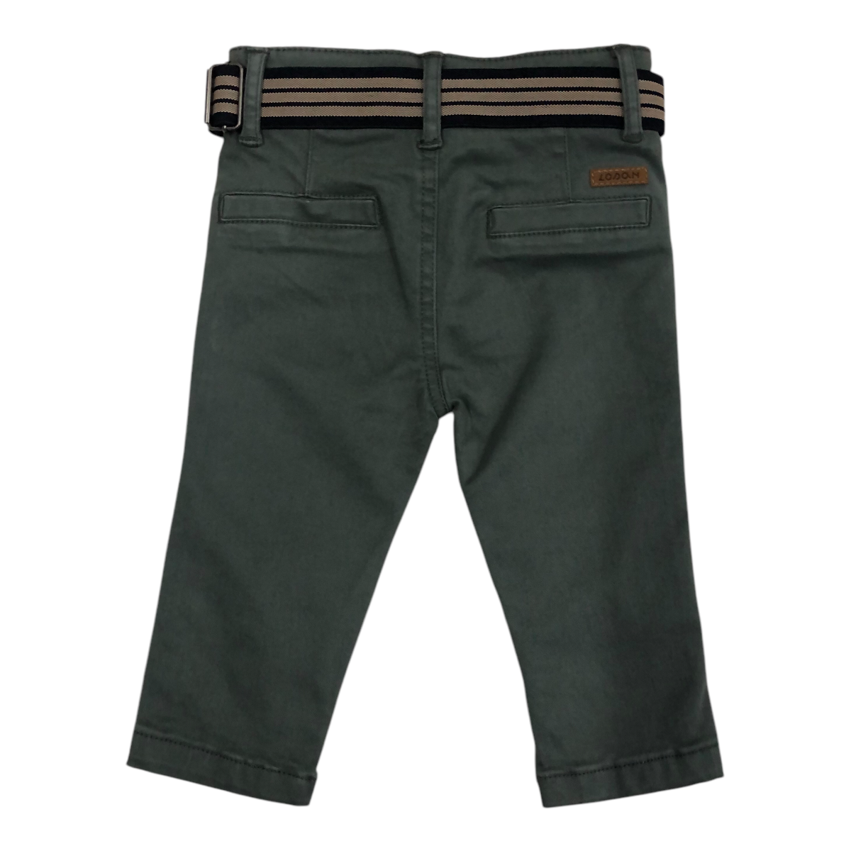 Pantalón Con Cinturón Verde Oscuro Para Bebé Niño Losan