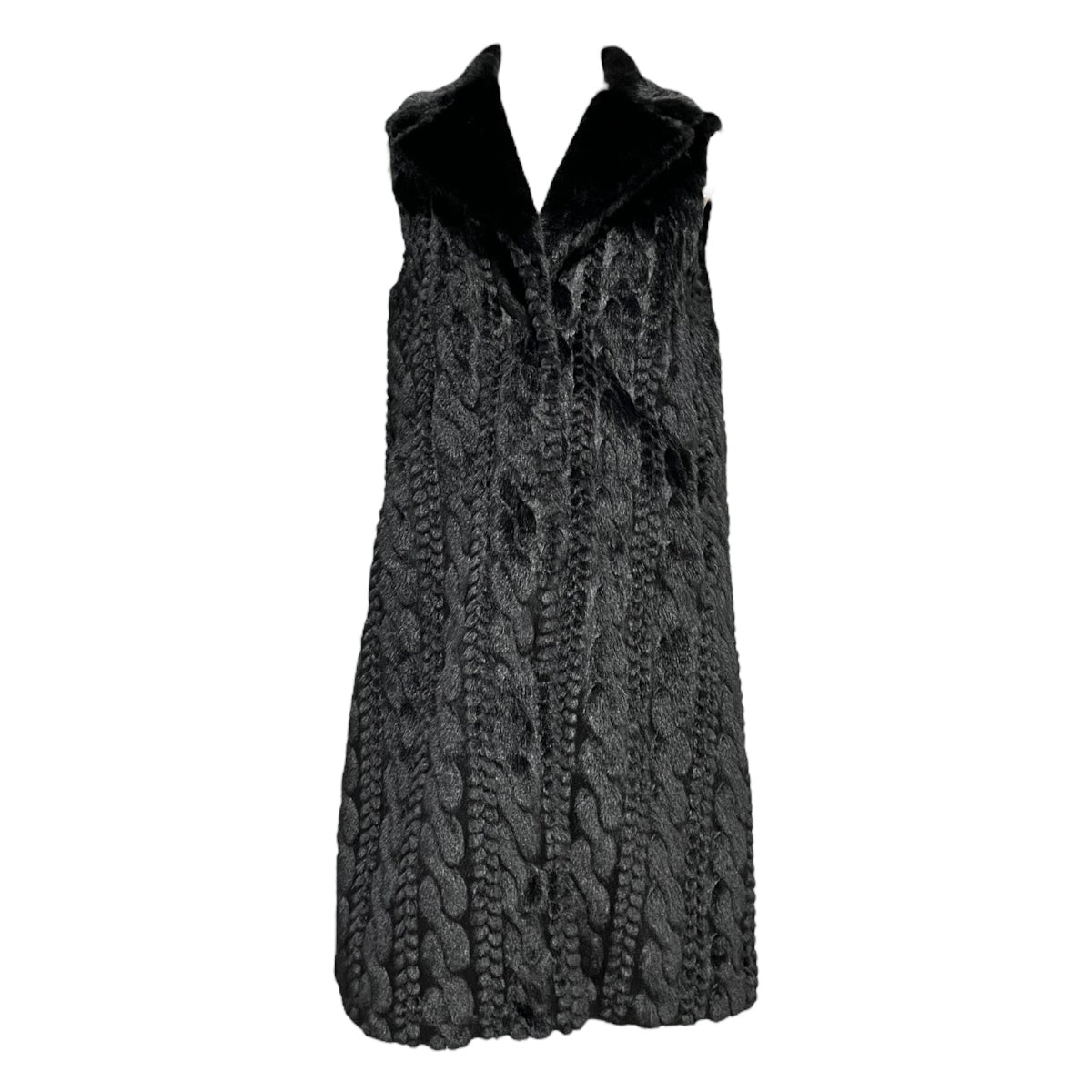 Chaleco Negro Manga Corta Para Dama MUSSI
