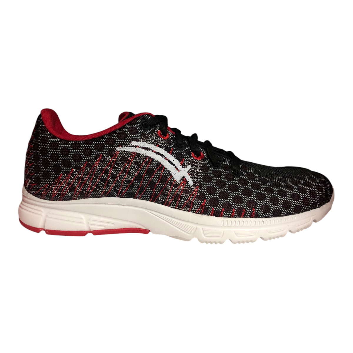 Tenis Deportivo - Rojo/Negro Karosso