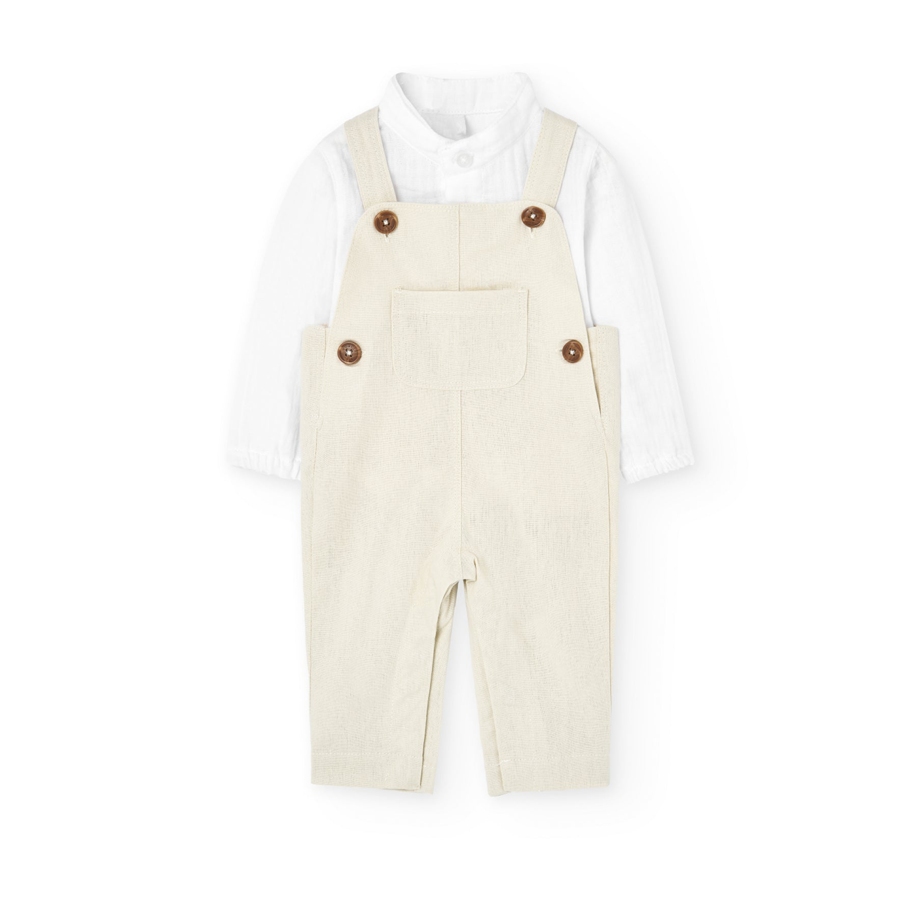 Conjunto De Lino Para Bebé Niño BOBOLI
