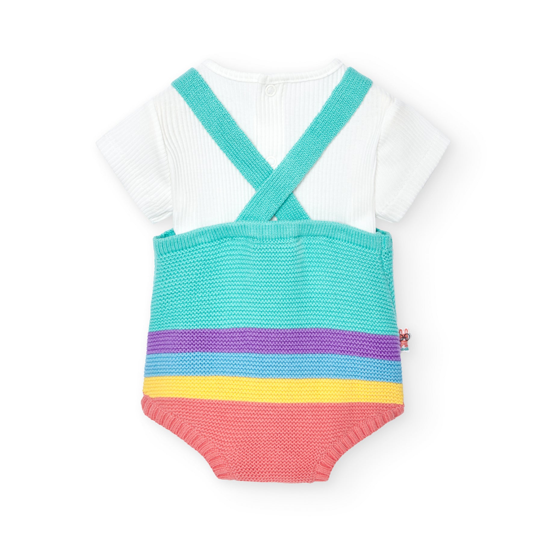 Conjunto de Punto Combinado Para Bebé Unisex BOBOLI
