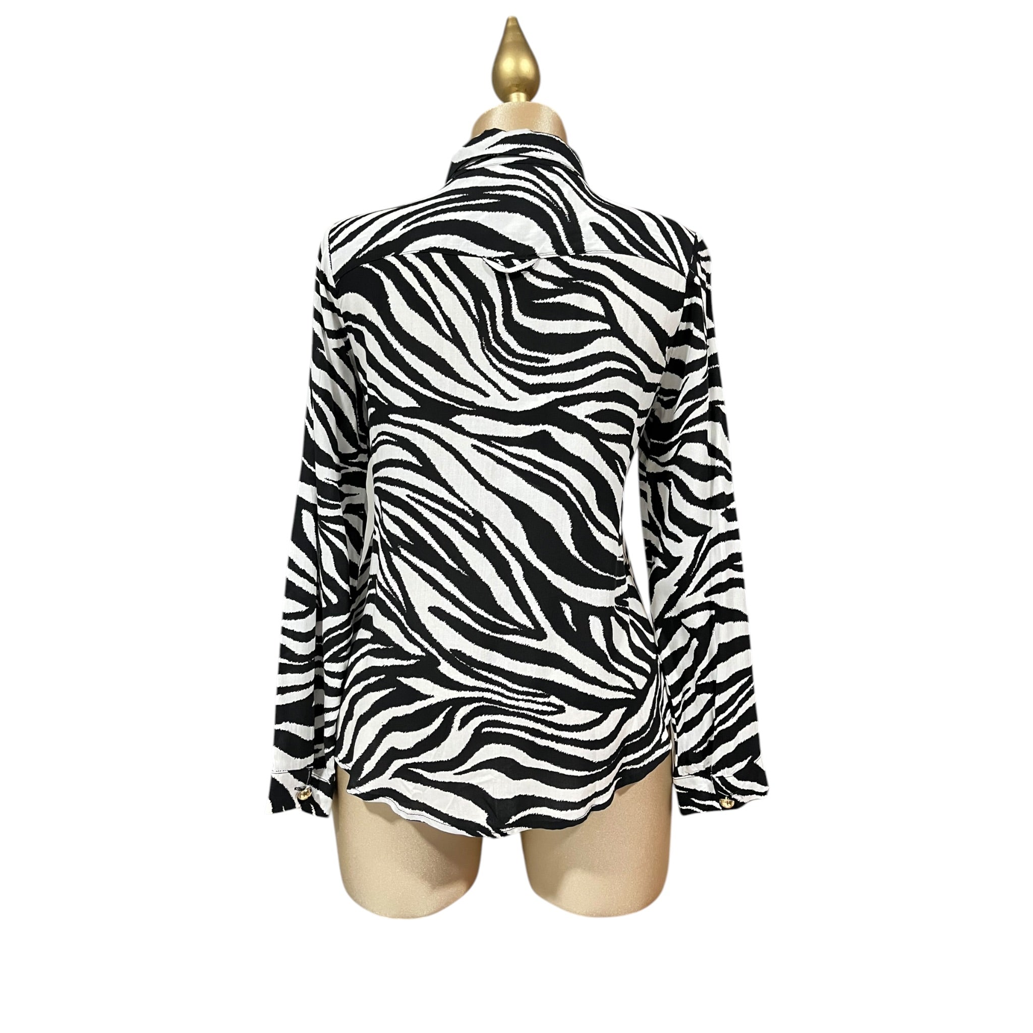Camisa Estampado Zebra LC