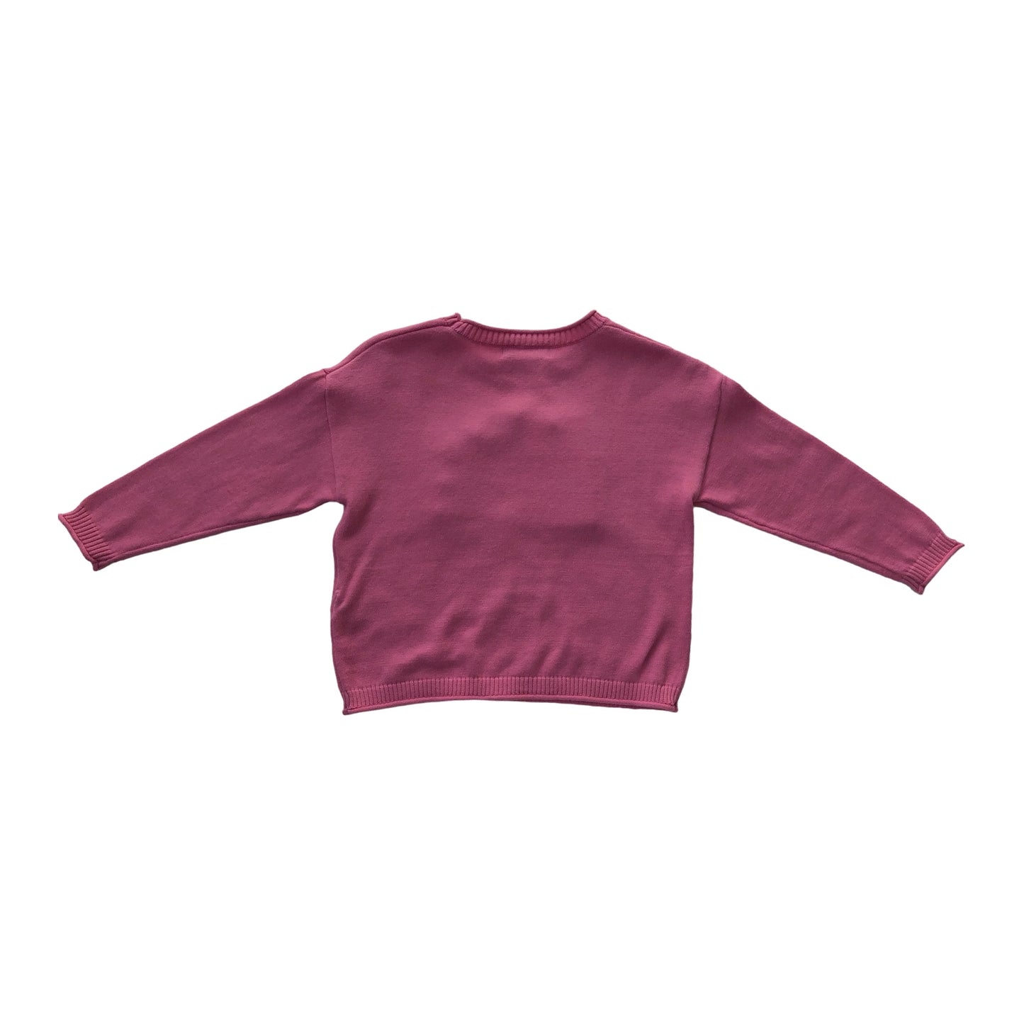 Suéter rosa arcoíris niña Losan