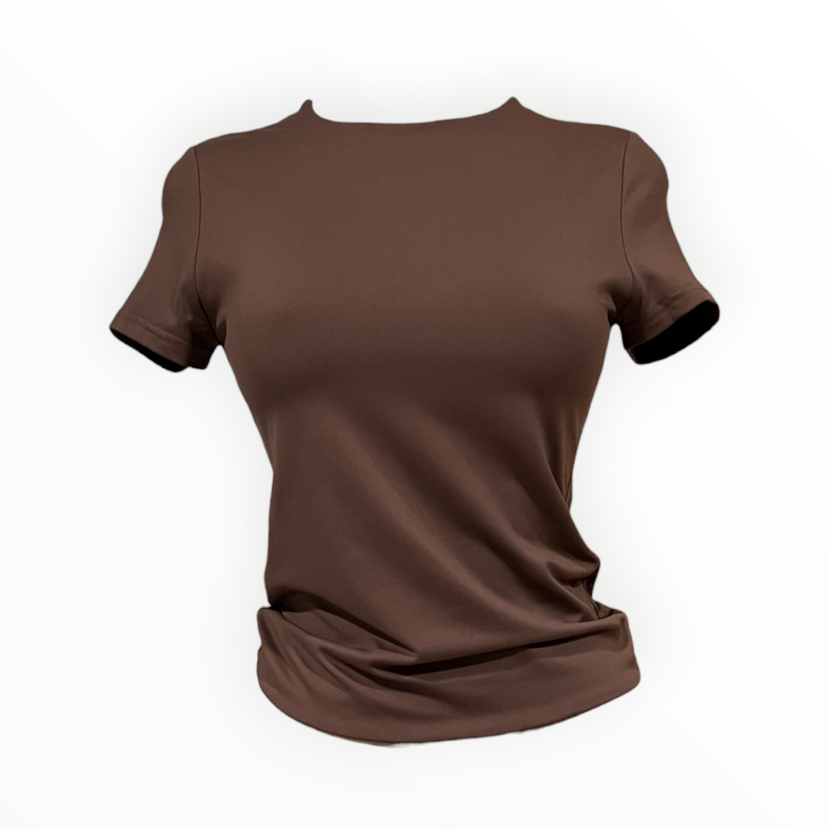 Playera Café Manga Corta LC