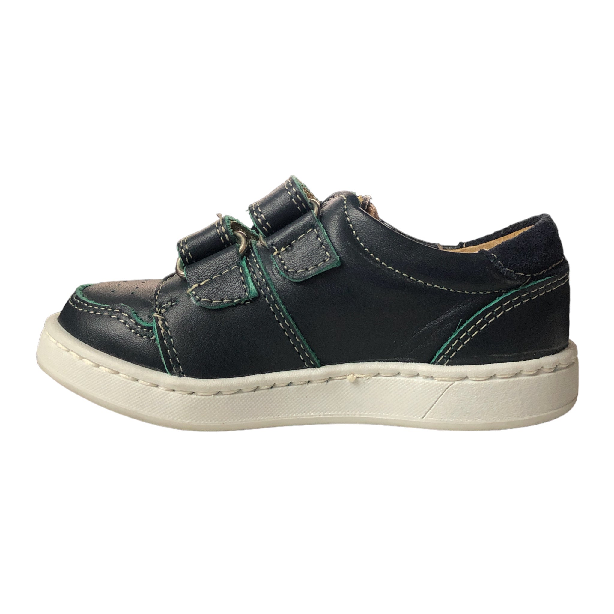 Zapato Urbano Azul/Verde Para Niño Dogi