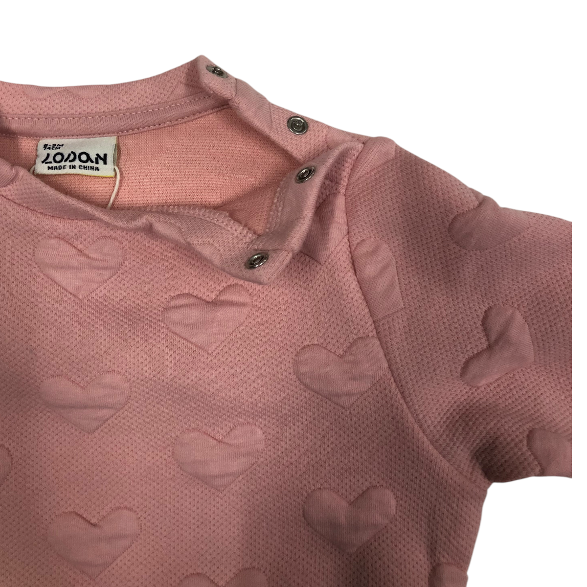 Sudadera Estampado Corazones Para Bebé Niña Losan