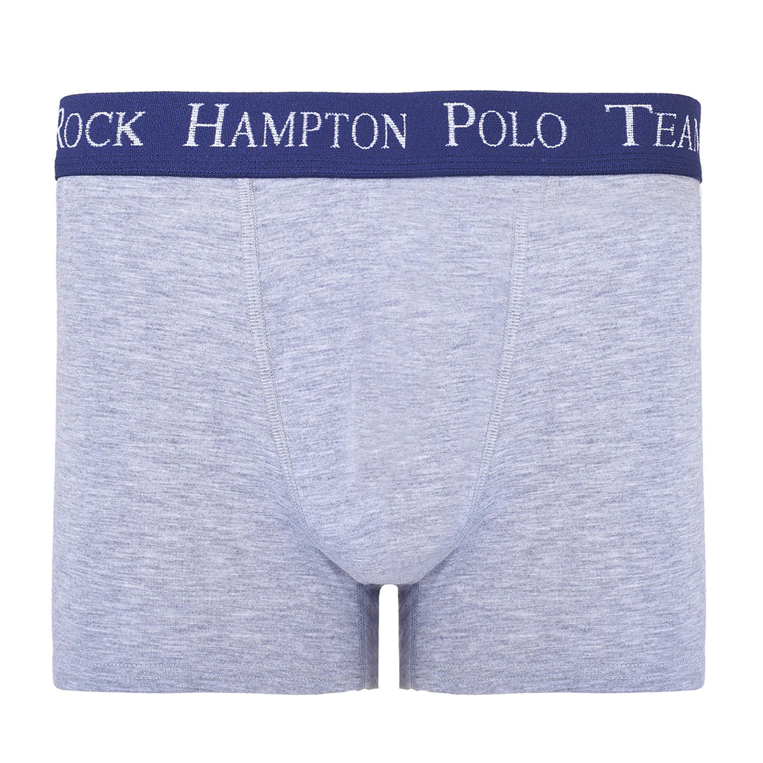 Bóxer De Algodón Color Gris Rock Hampton Polo Team