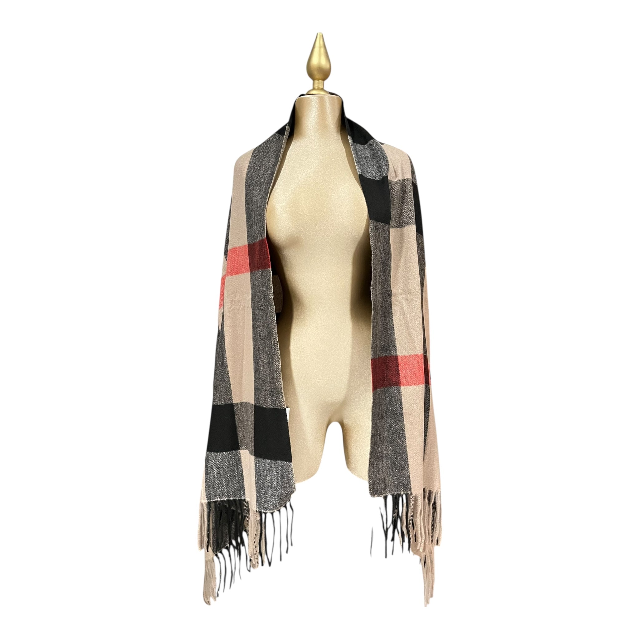 Pashmina Larga Multicolor Flecos MUSSI