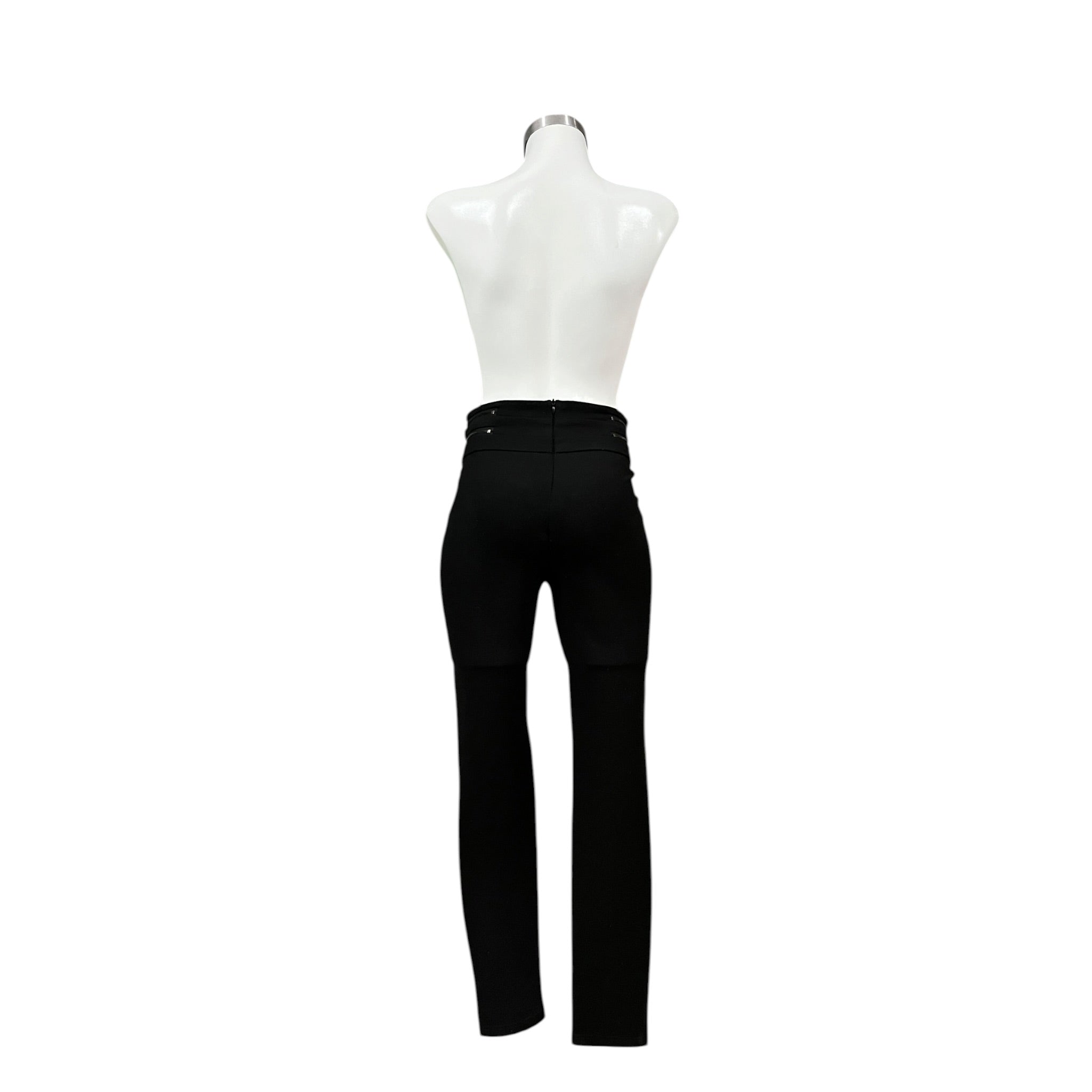 Pantalón Cierre Trasero Negro LC