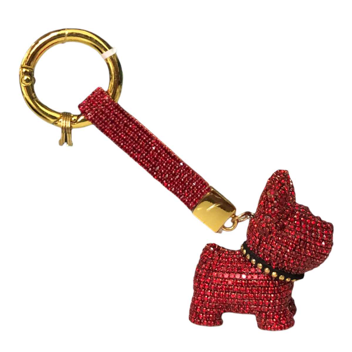 Llavero Argolla Pedrería Perrito