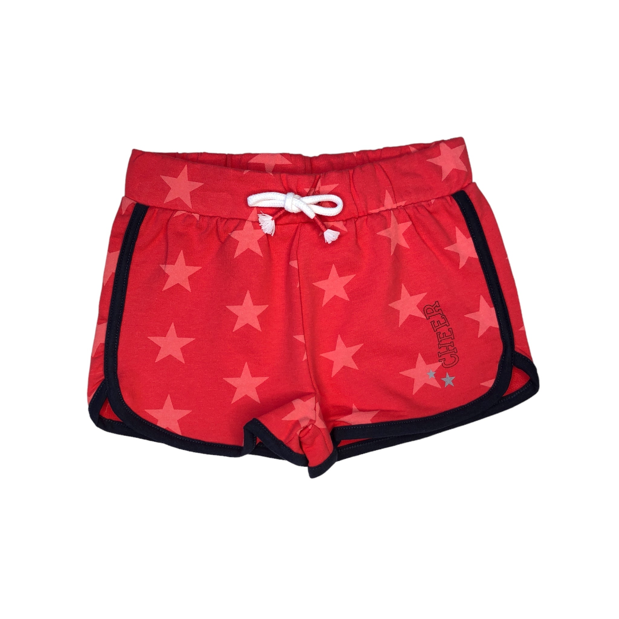 Conjunto Estrella De Playera Manga Corta Y Short Niña Losan
