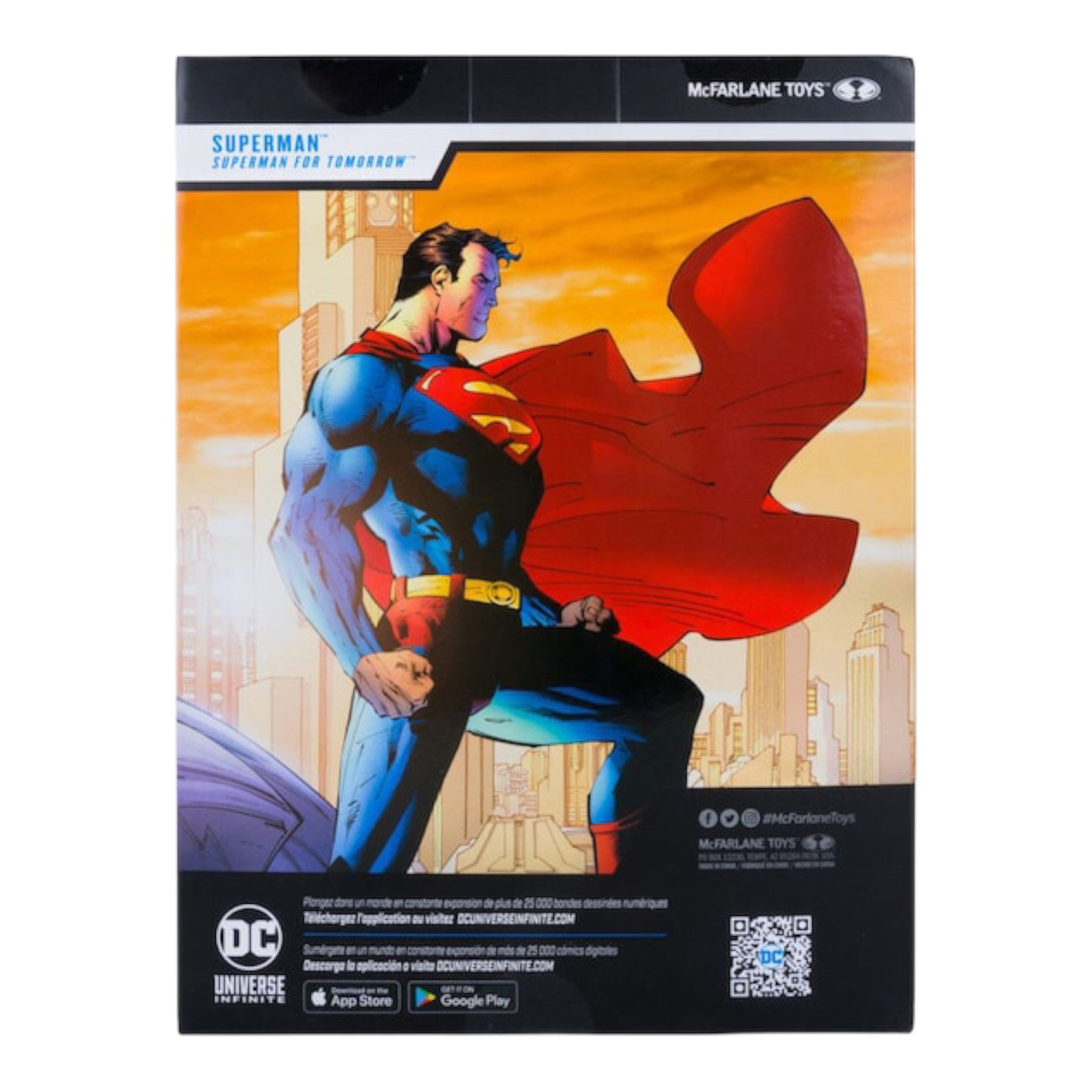 Estatua De Colección 12" Superman For Tomorrow Dc McFarlane