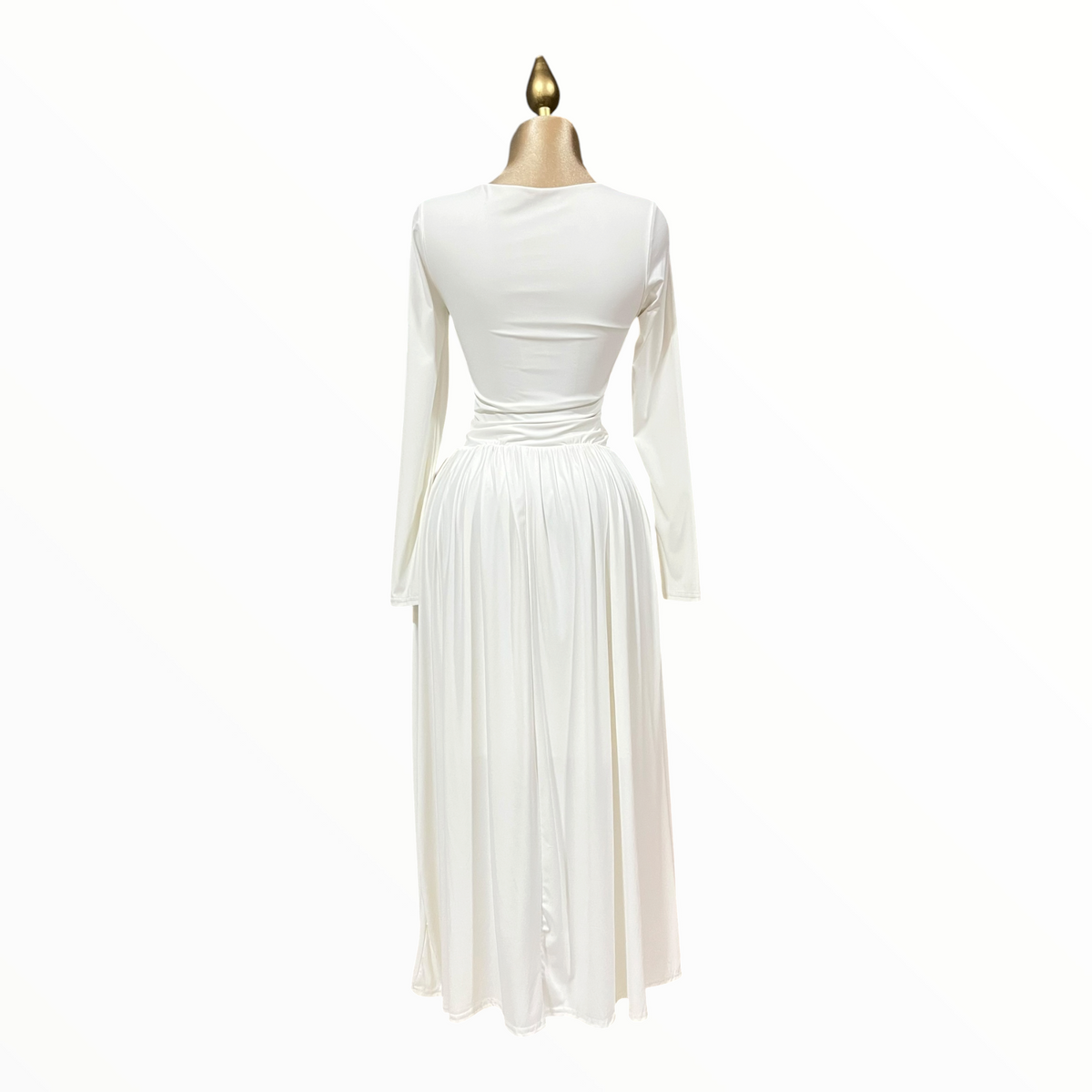 Vestido Largo Blanco LC