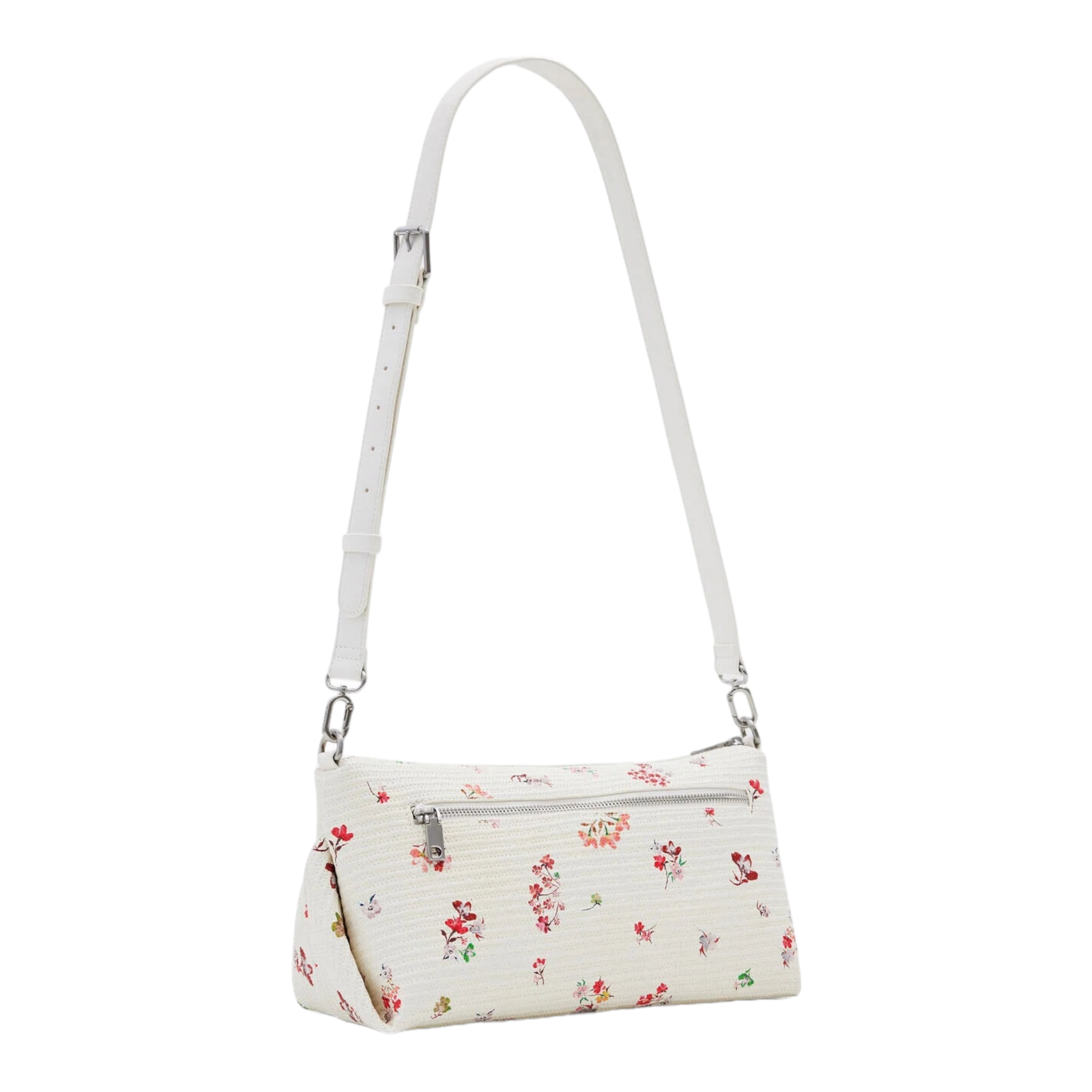 Bolso M textura flores DESIGUAL