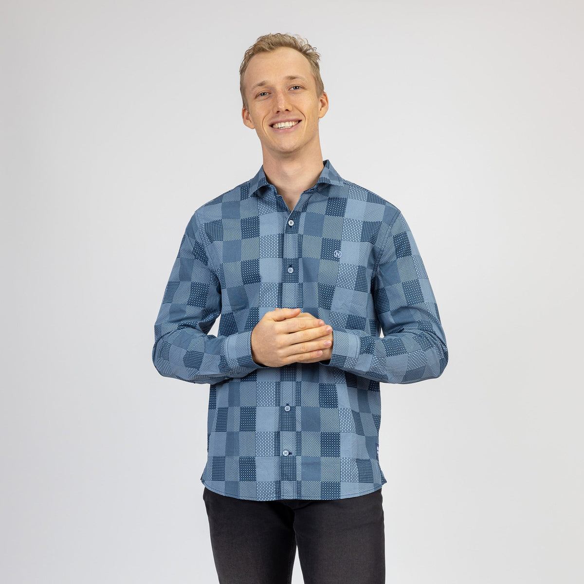 Camisa Manga Larga De Hombre Nautica Jeans
