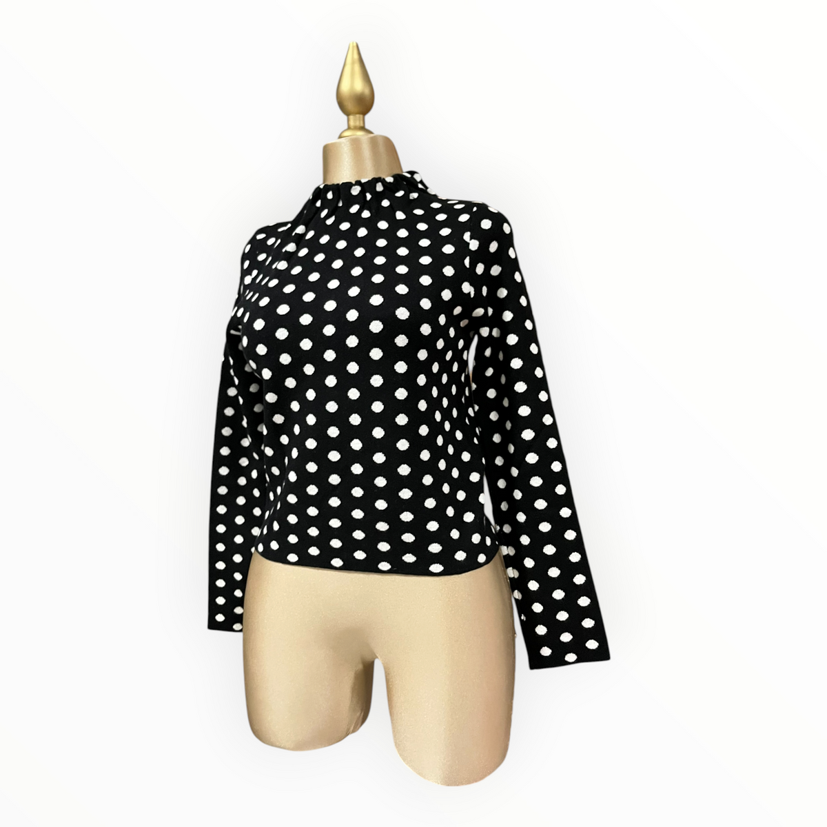 Blusa Estampado Puntos Blancos LC
