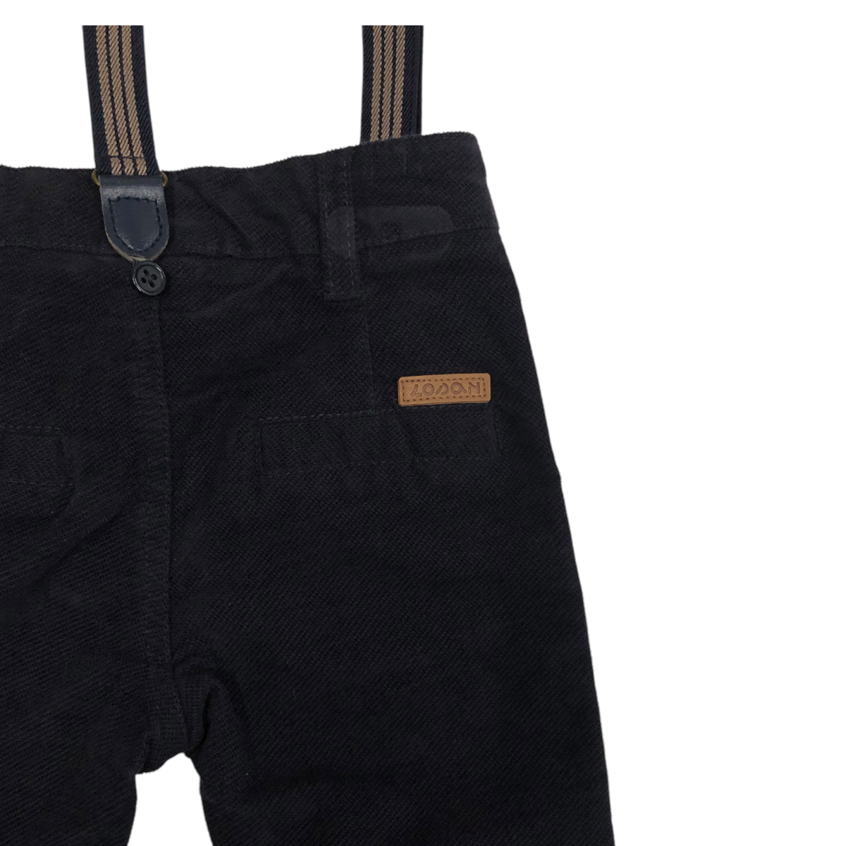 Pantalón Marino Con Tirantes Para Bebé Niño Losan