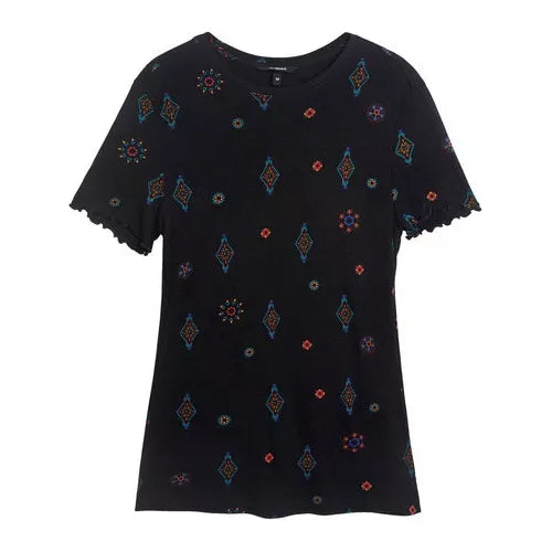 Playera slim mandalas DESIGUAL