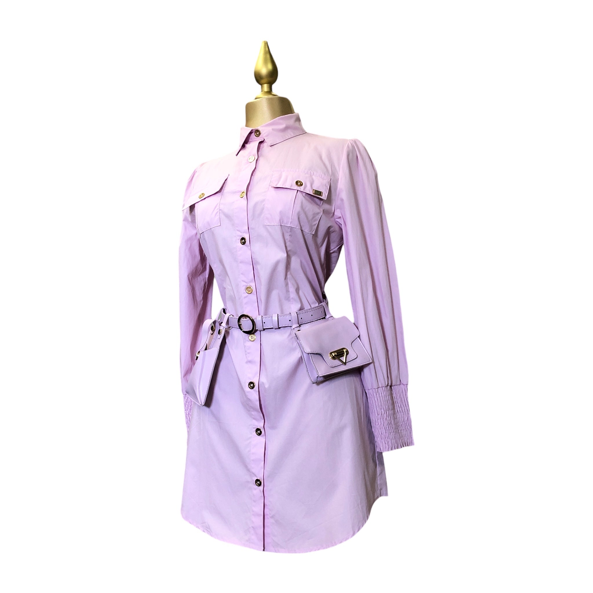 Vestido Lila Casual LC.