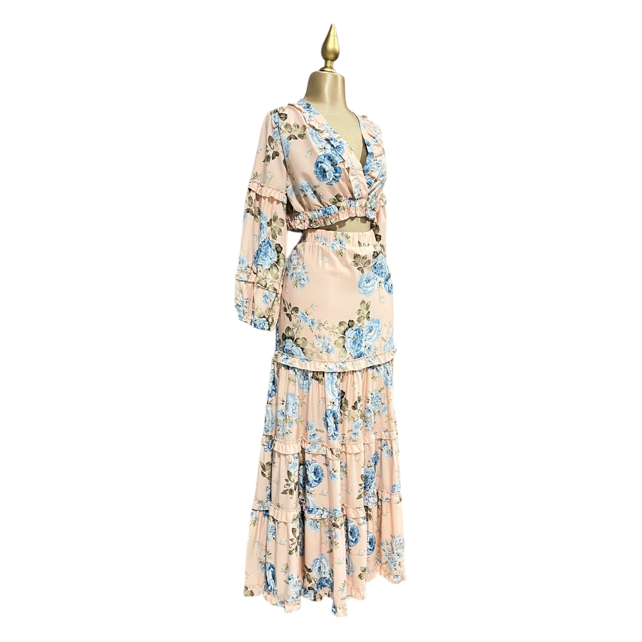 Conjunto 2 Piezas Floral LC