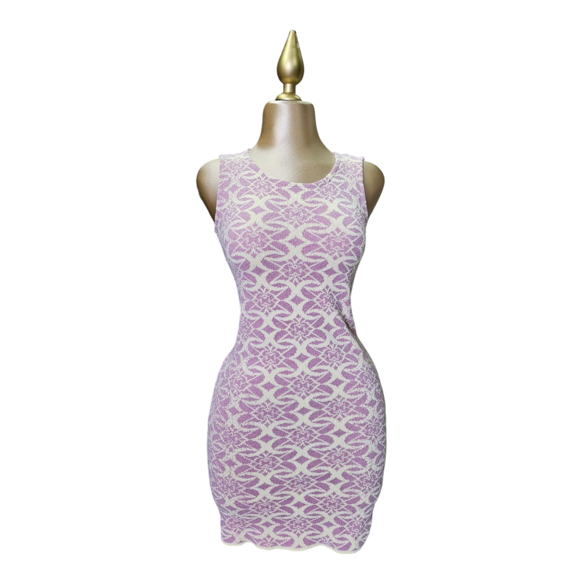 Vestido Con Estampado Para Dama OM