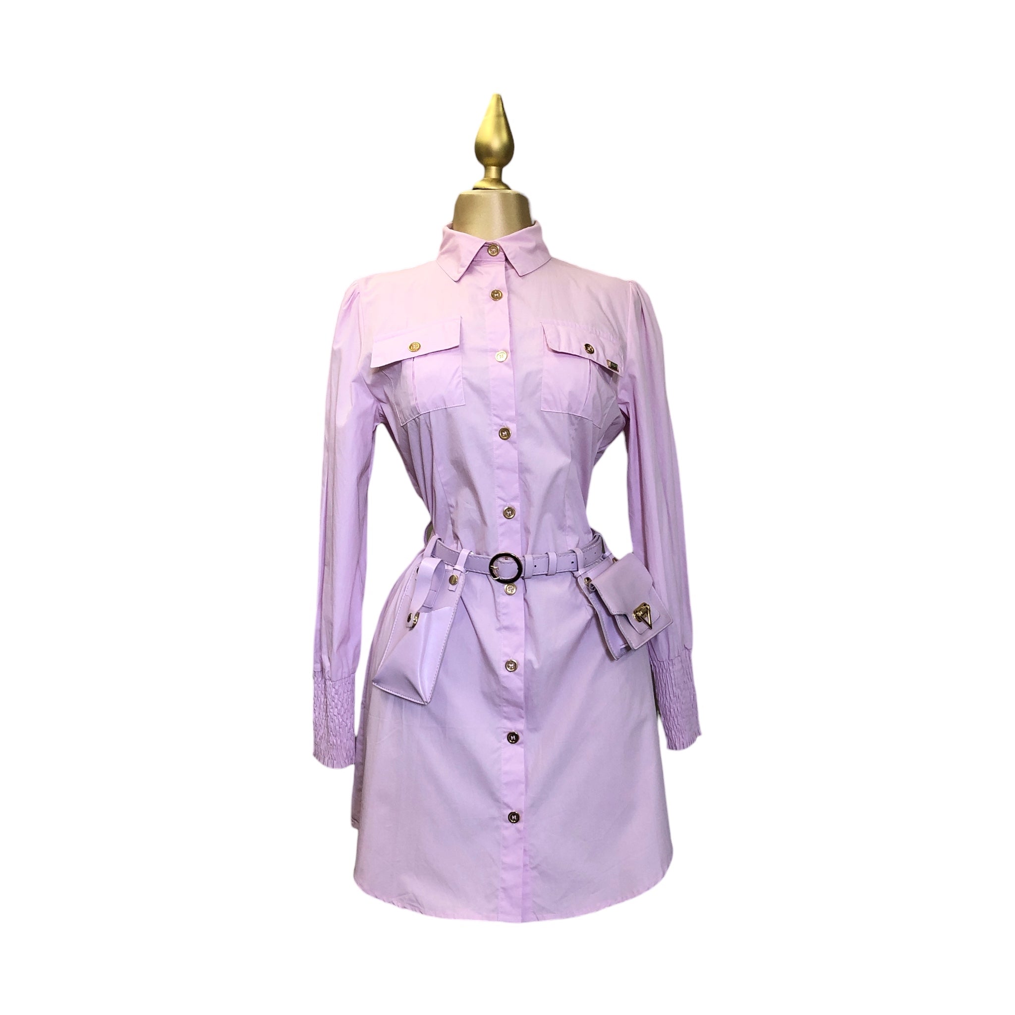 Vestido Lila Casual LC.