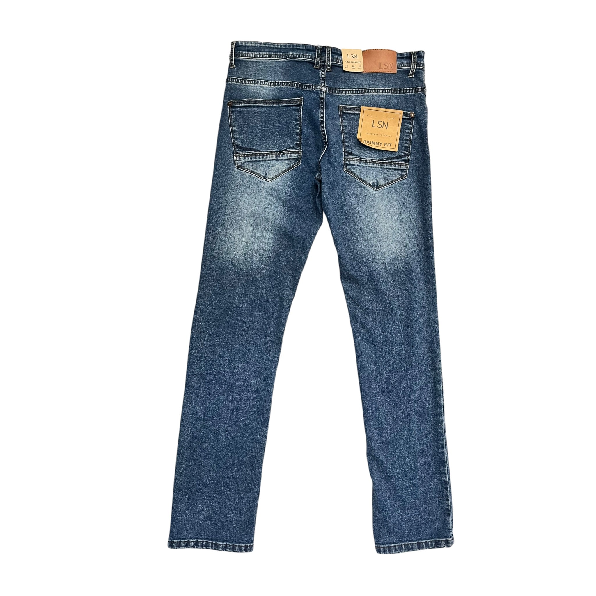 Pantalón Skiny Fit Azul Oscuro LSN