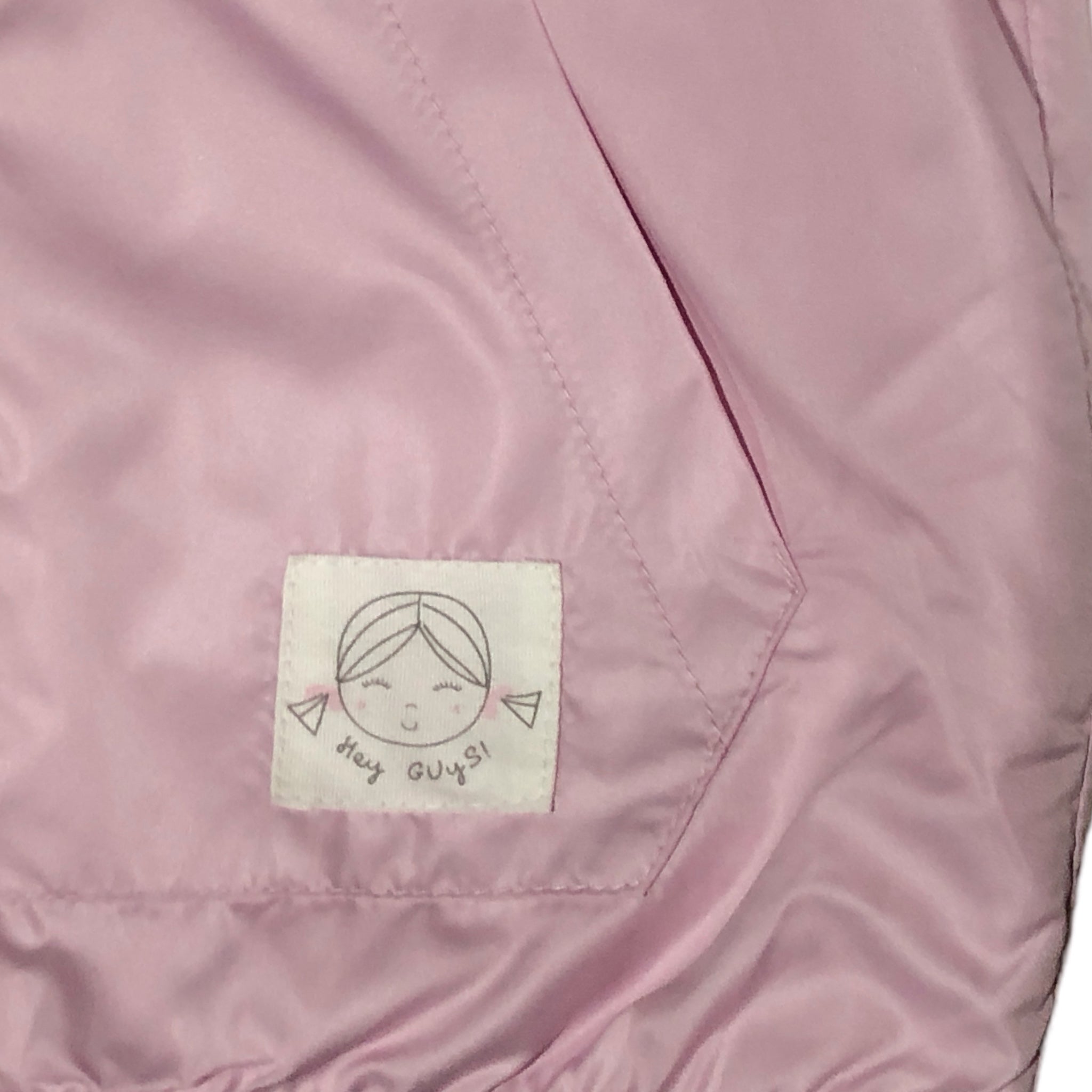 Chamarra Rosa Con Capucha Niña Losan
