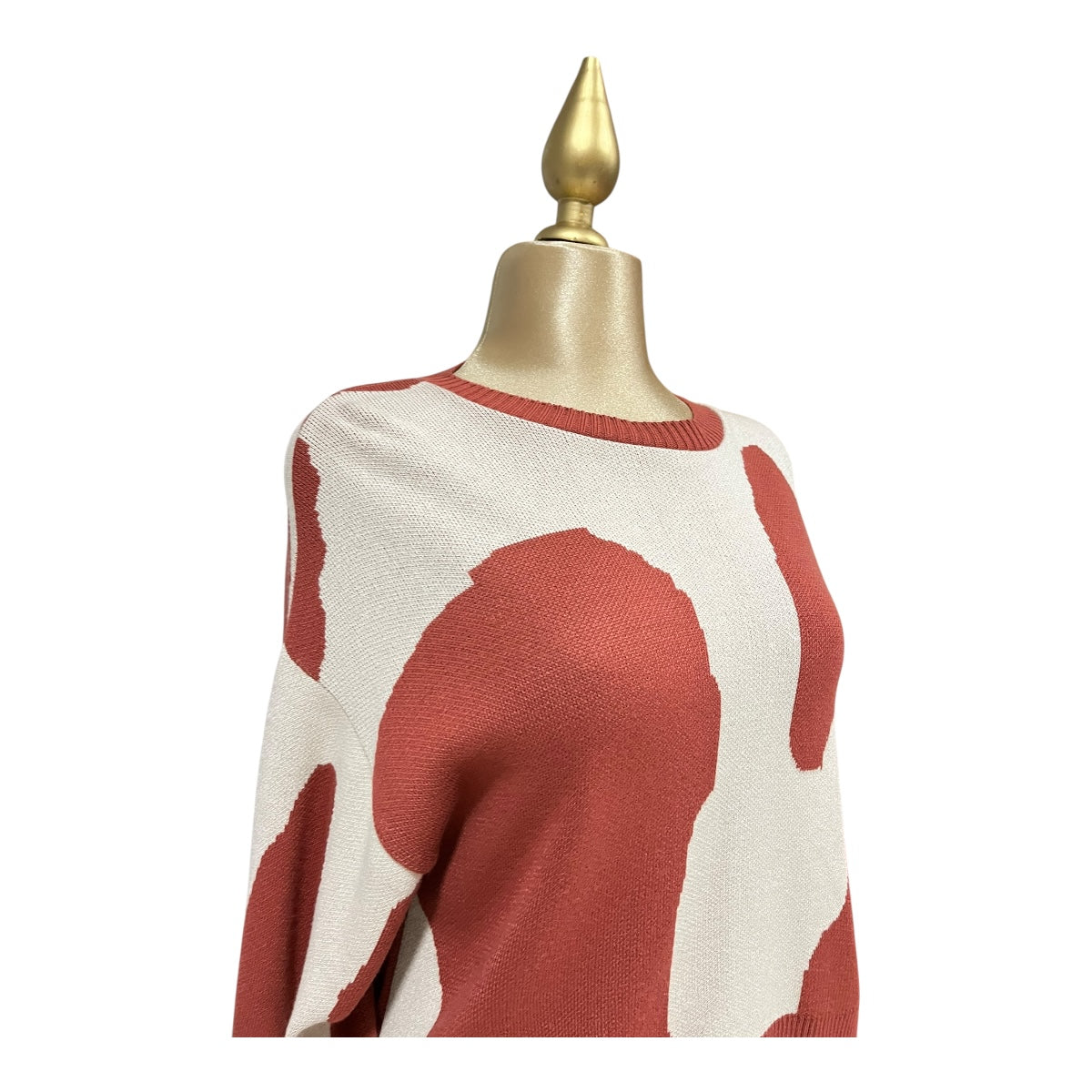 Suéter Estampado Vaquita Shedron Para Dama OM