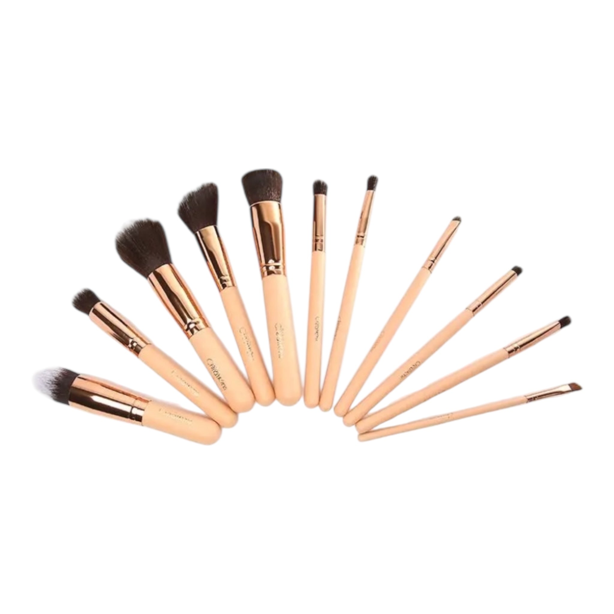 Set De 12 Brochas Ballerina Beauty Creations
