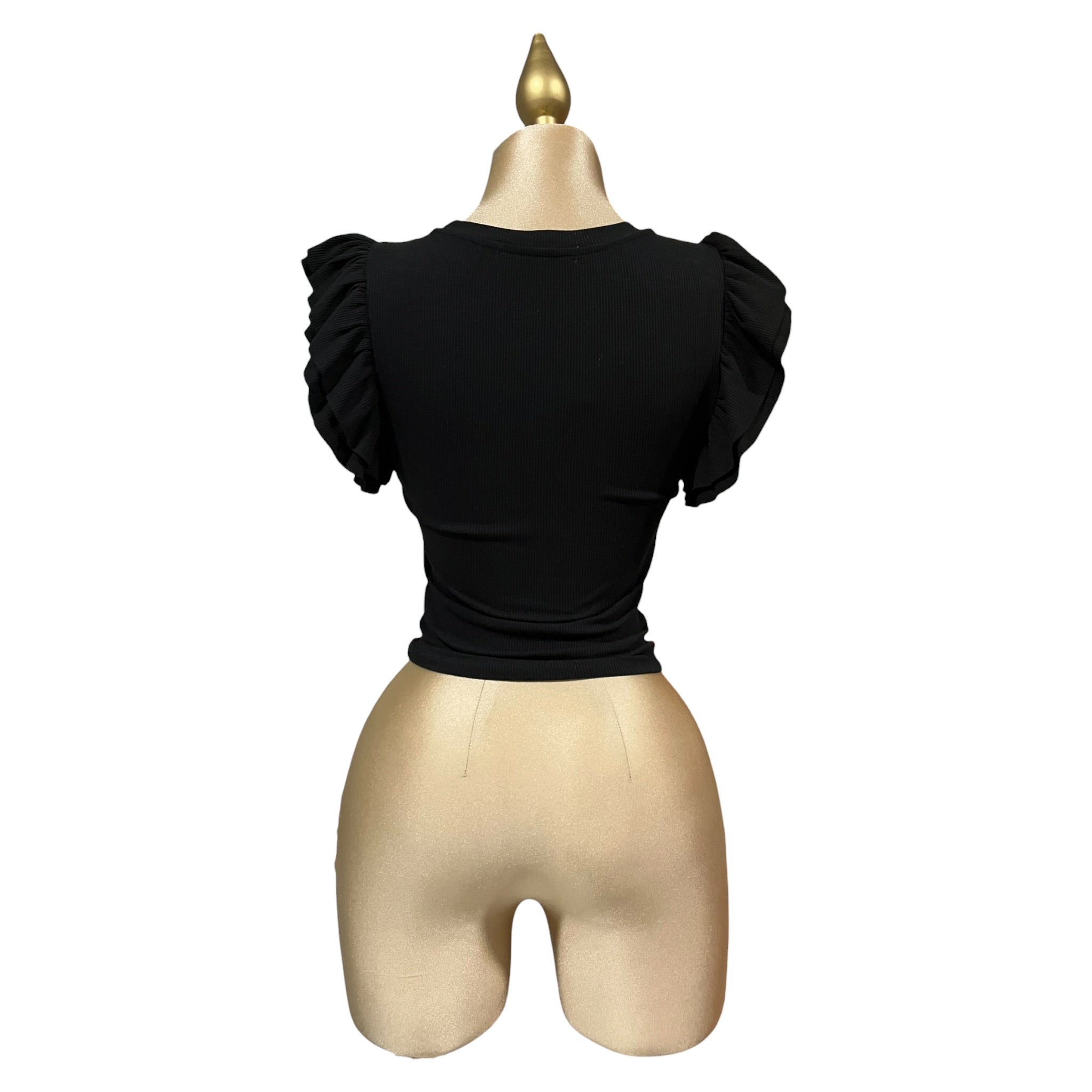 Blusa Manga Corta Olanes LC