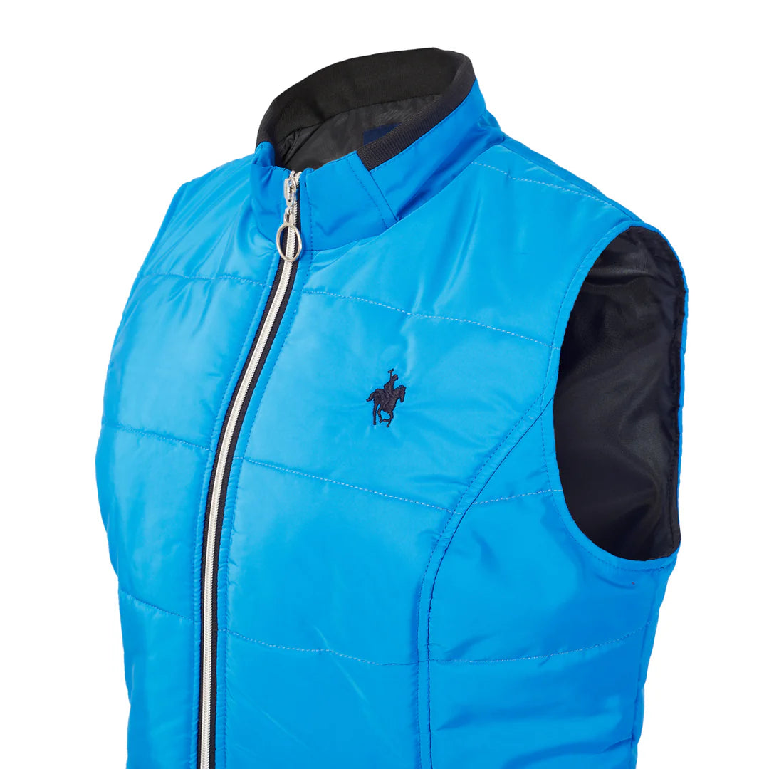 Chaleco Azul Corte Princesa Rock Hampton Polo Team