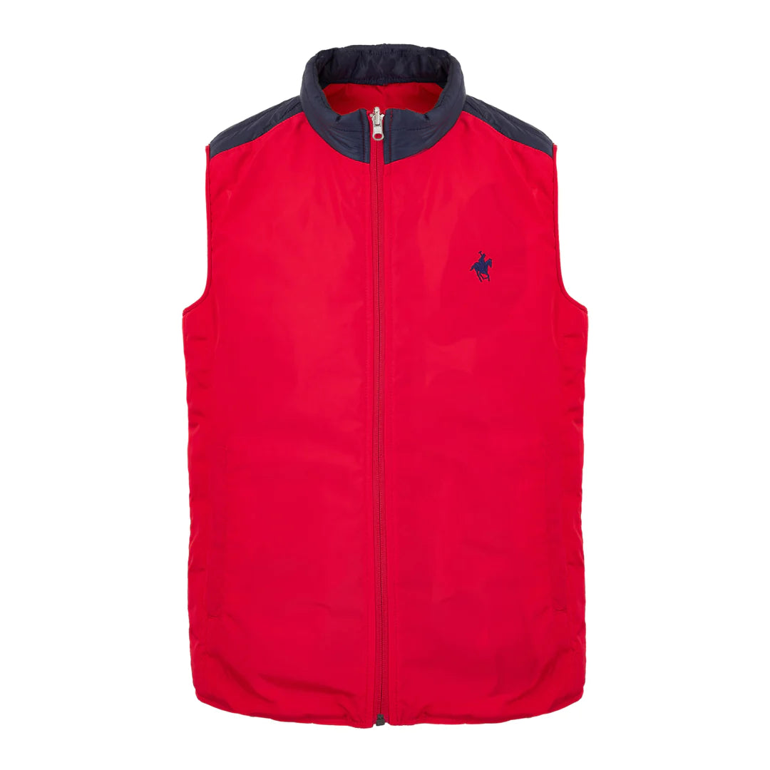 Chaleco Doble vista Marino/Rojo Rock Hampton Polo Team