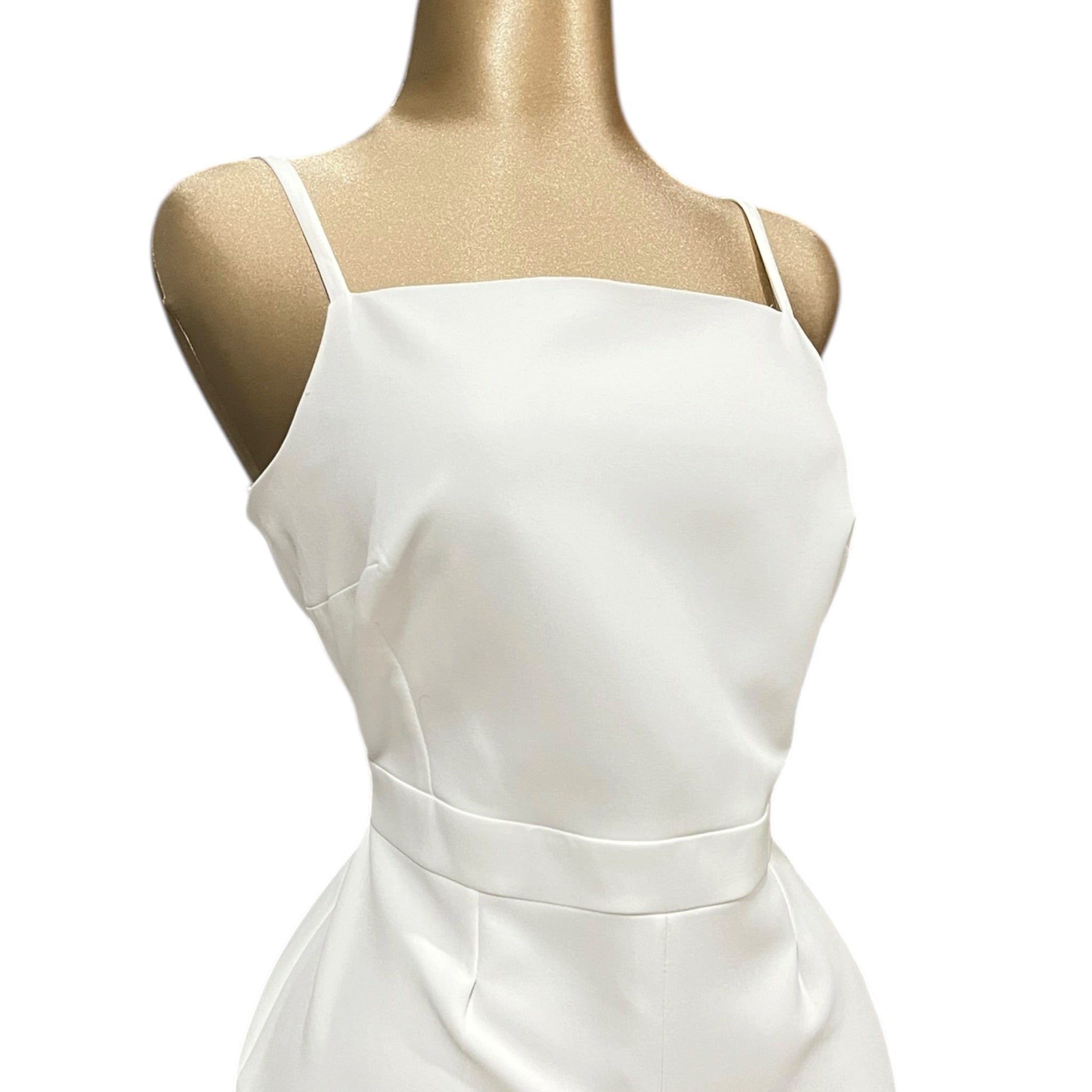 Jumpsuit Hueso De Tirante Angosto Mussi