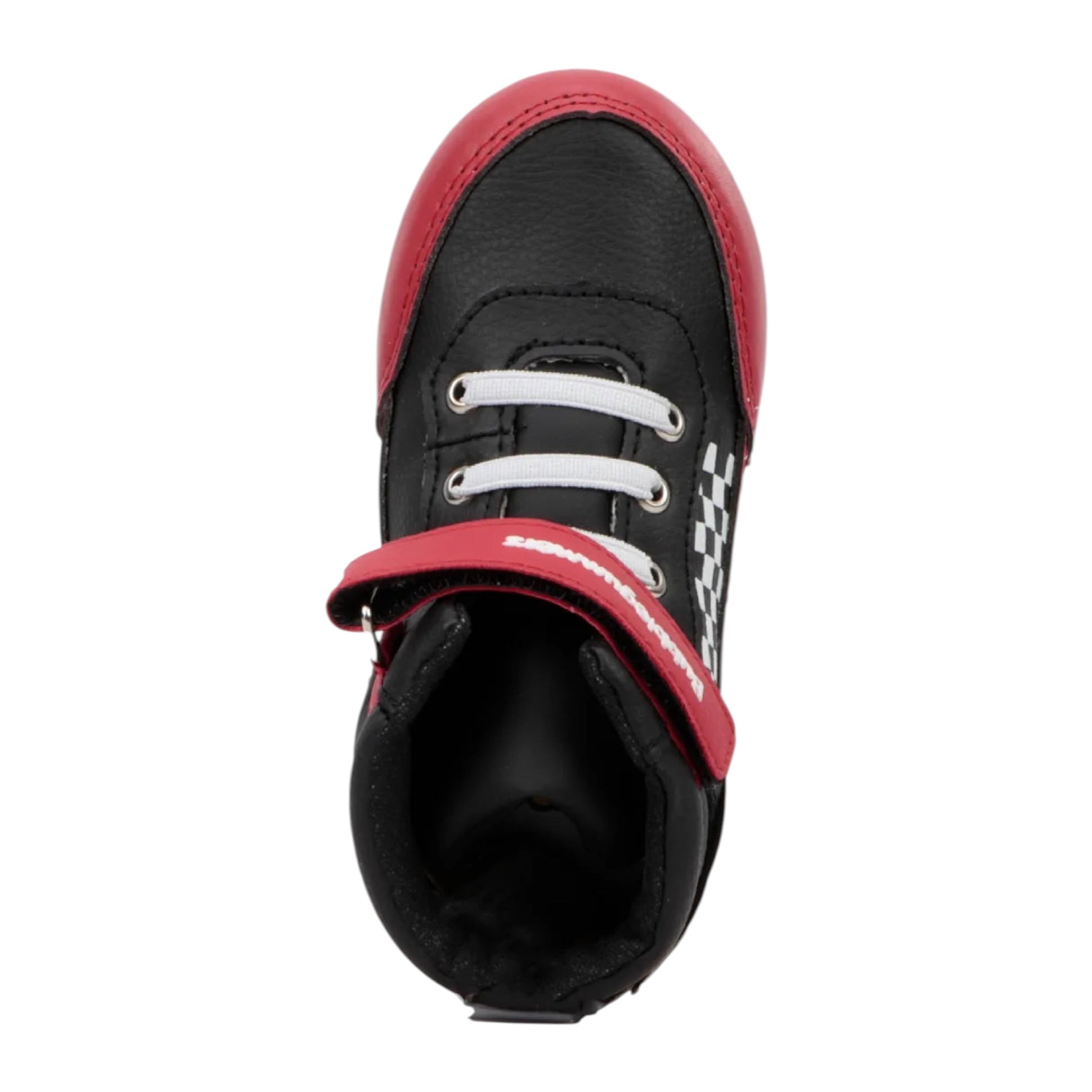 Tenis Carreras Audi  rojo negro Bubble Gummers