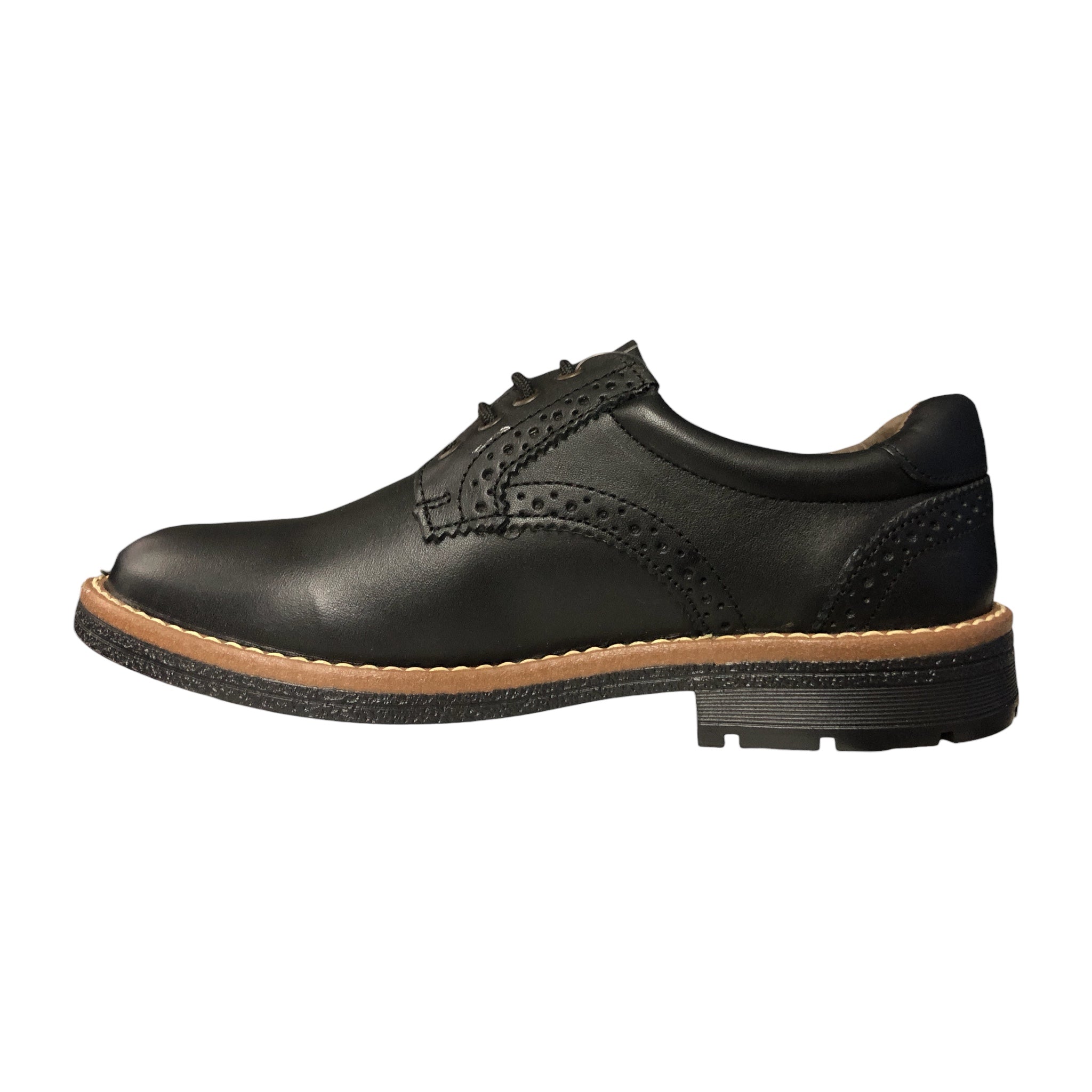 Zapato Negro Piel Audaz